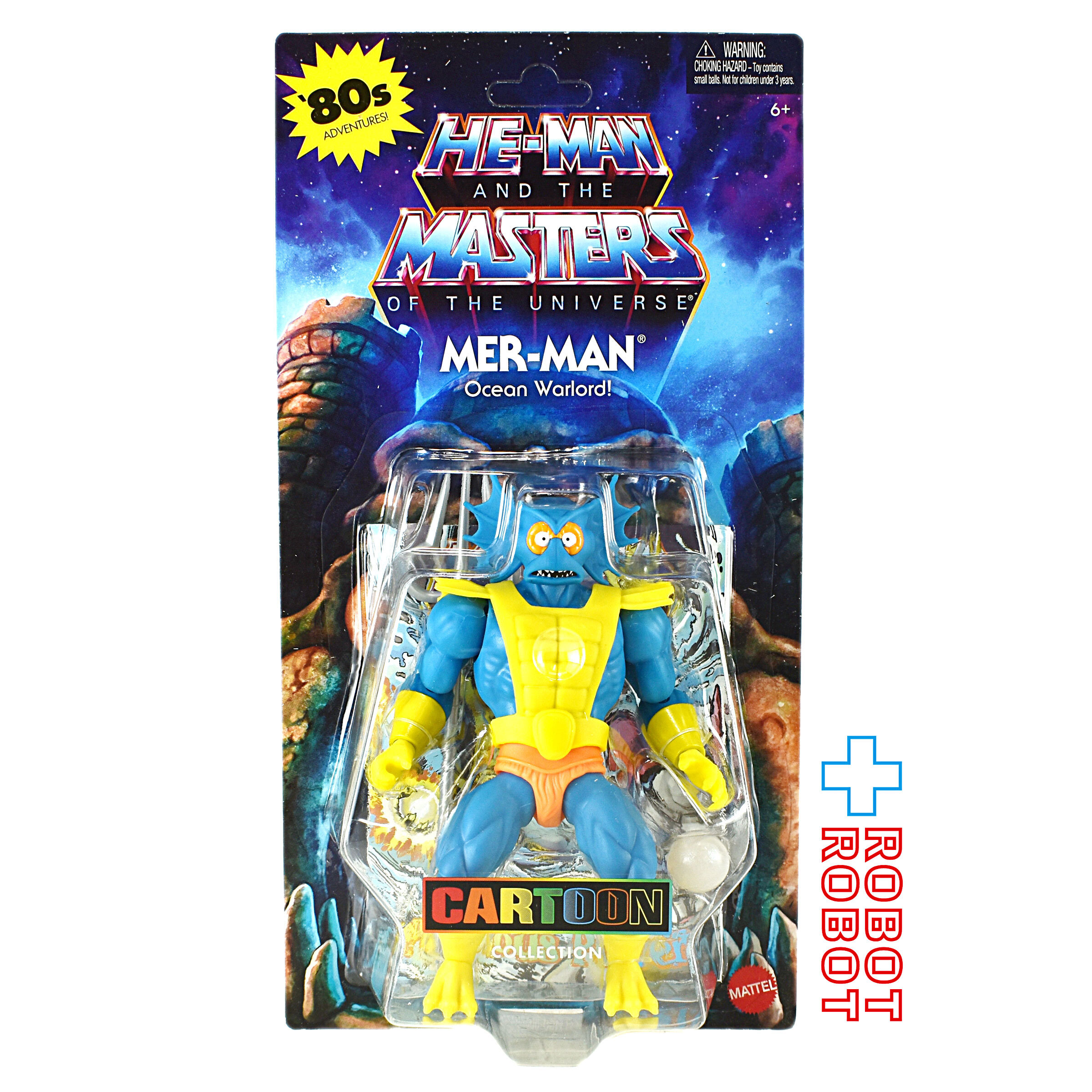 マテル MOTU マスターズ・オブ・ザ・ユニバース カートゥーンコレクション ウェーブ18 マーマン 5.5インチ アクションフィギュア 未開封 入荷写真