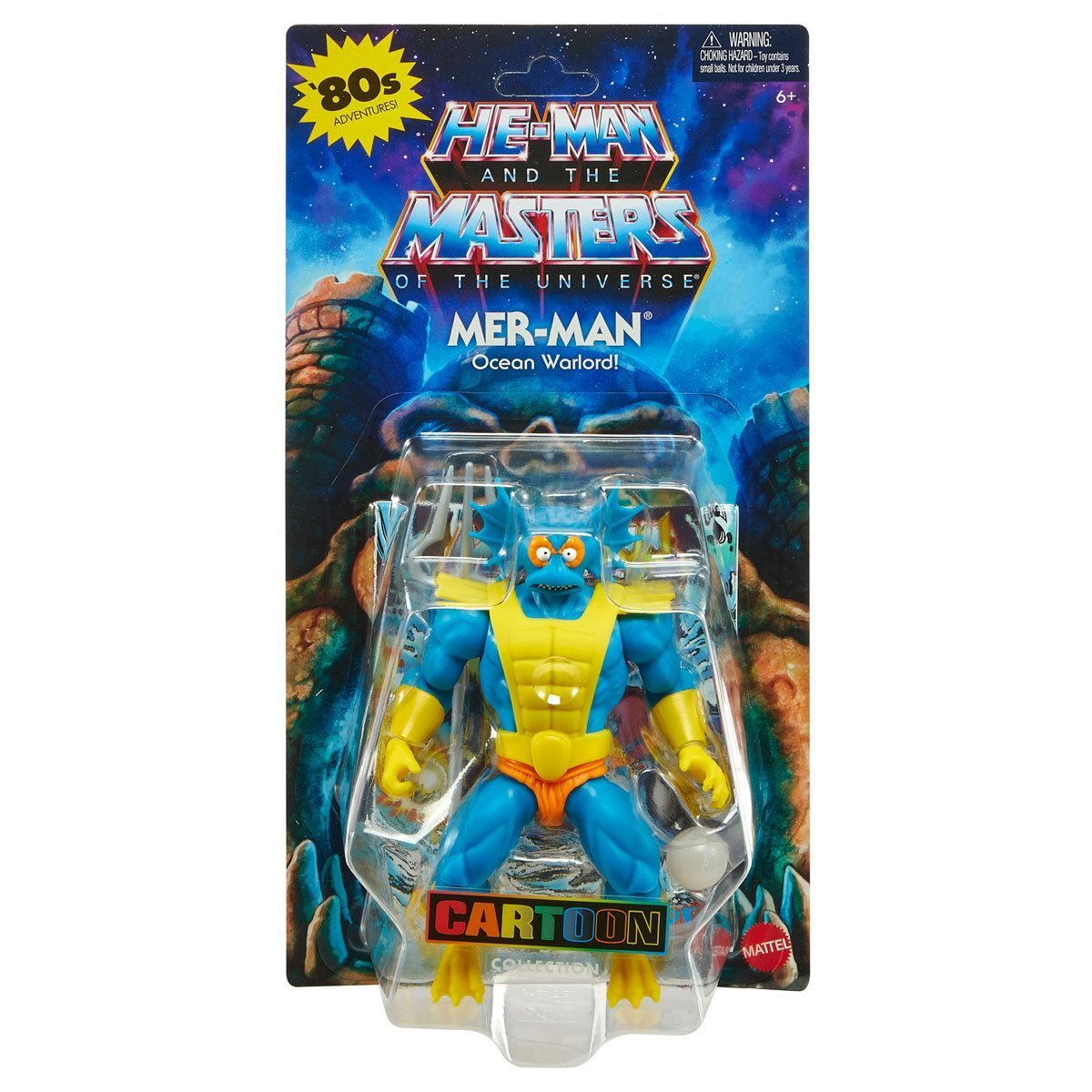 マテル MOTU マスターズ・オブ・ザ・ユニバース カートゥーンコレクション ウェーブ18 マーマン 5.5インチ アクションフィギュア 未開封 入荷写真