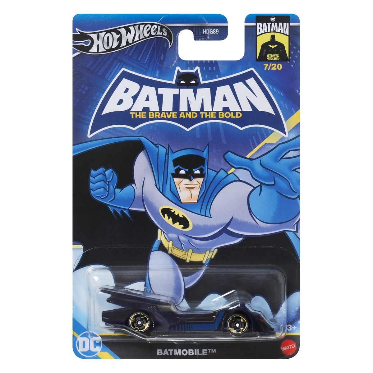 ホットウィール バットマン テーマアソート 2024 1/64 ブレイブ & ボールド バットモービル ダイキャスト メタルビークル ミニカー 未開封 入荷写真