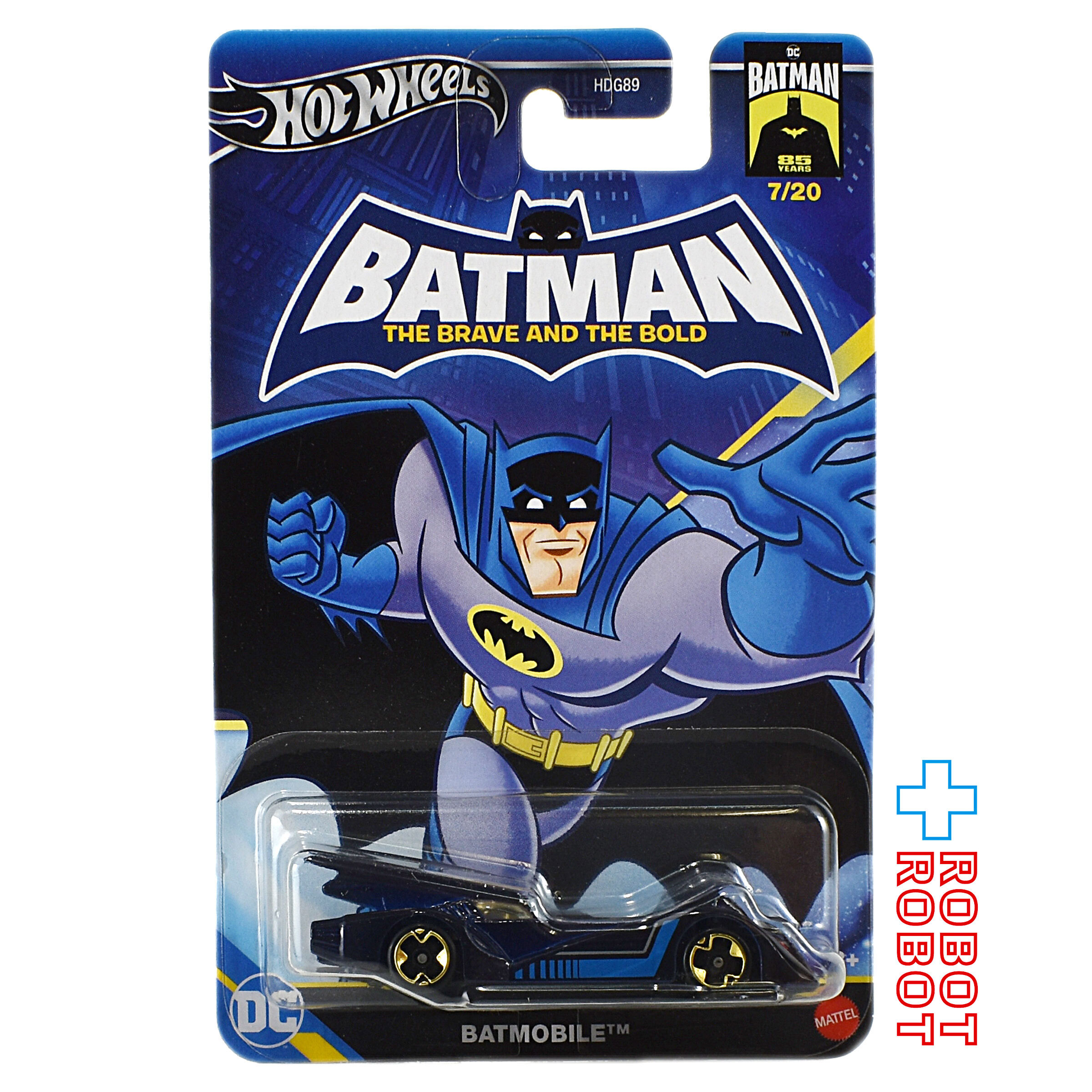 ホットウィール バットマン テーマアソート 2024 1/64 ブレイブ & ボールド バットモービル ダイキャスト メタルビークル ミニカー 未開封 入荷写真