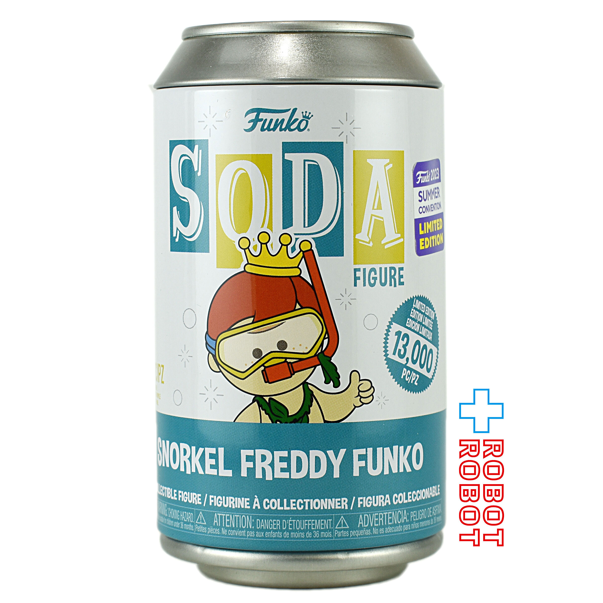 ファンコ SODA ソーダ缶 フレディ ・ファンコ シュノーケル フレディ ・ファンコ ビニールフィギュア 缶入り 2023 サマーコンベンショ限定 企業物 入荷写真