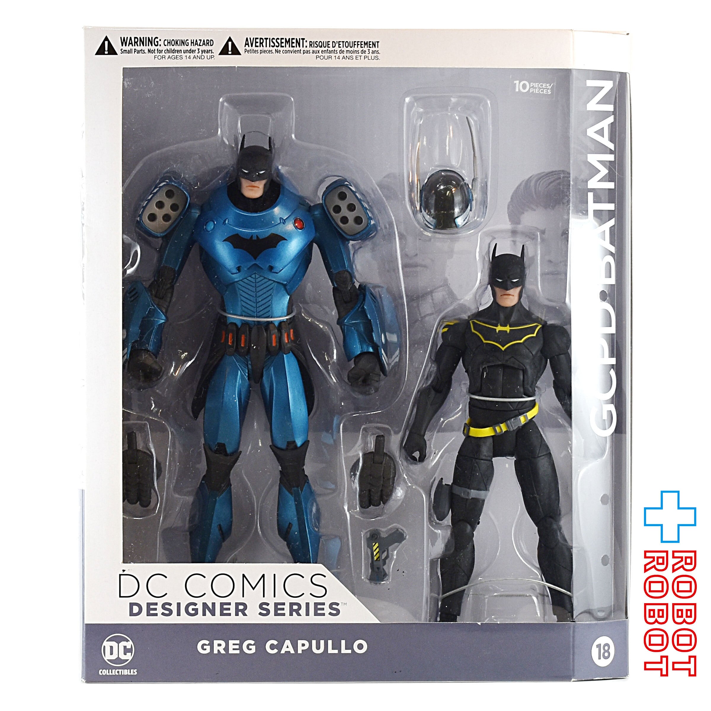 DCコレクティブルズ DCコミックス デザイナーシリーズ バットマン＆バットアーマー By グレッグ・カプロ ６インチアクションフィギュア 国内版 未開封 入荷写真