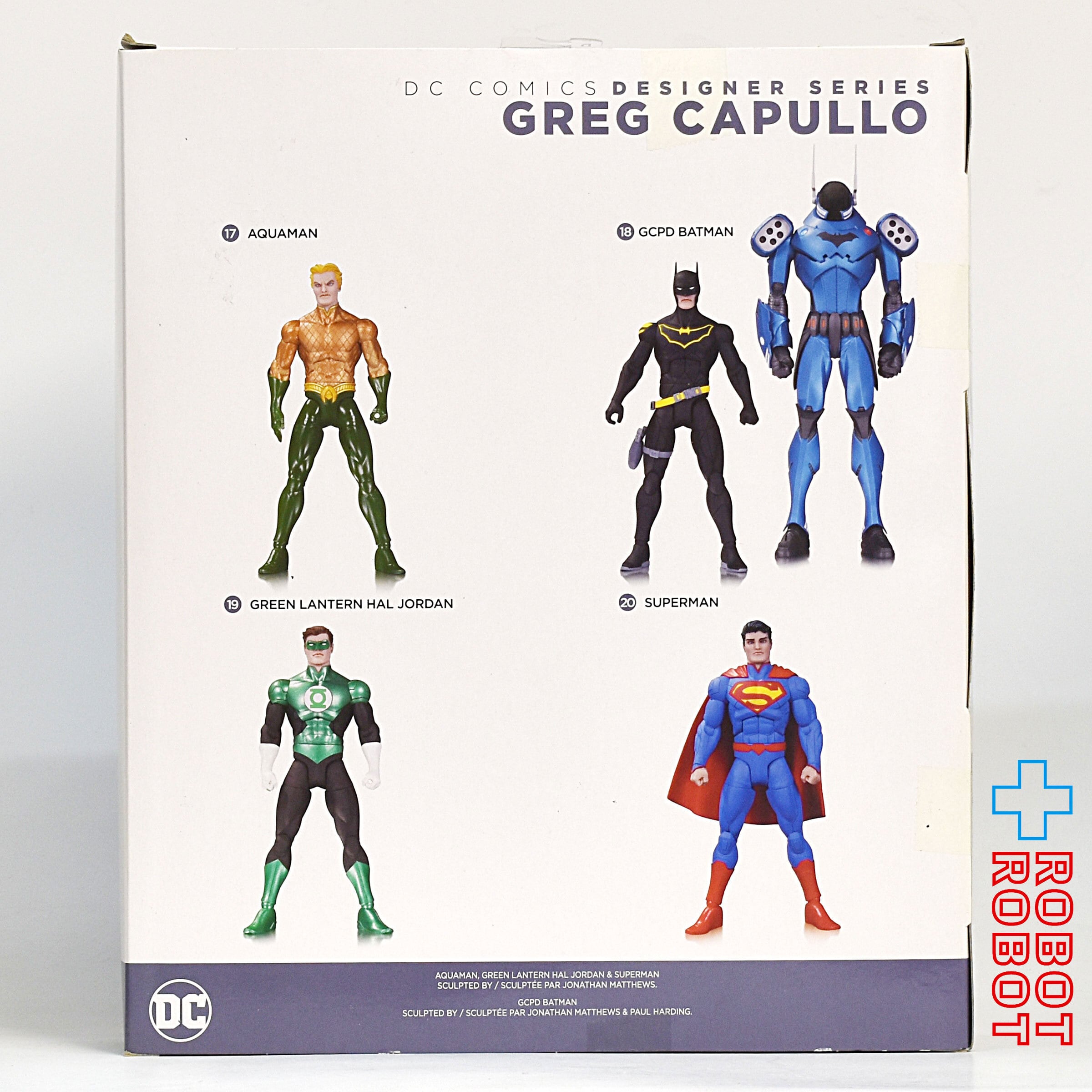 DCコレクティブルズ DCコミックス デザイナーシリーズ バットマン＆バットアーマー By グレッグ・カプロ ６インチアクションフィギュア 国内版 未開封 入荷写真