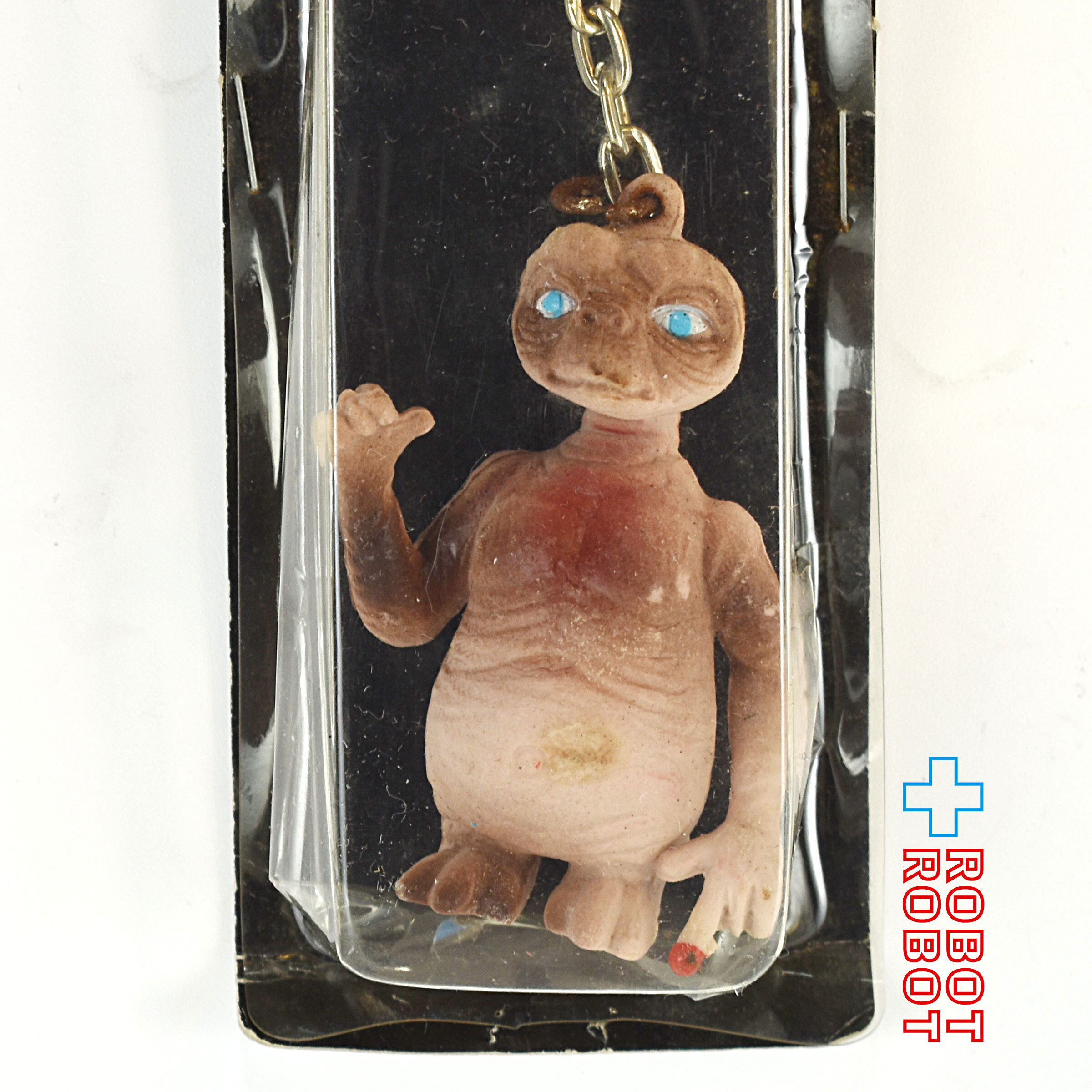 E.T. キーホルダー フィギュア メーカー不明 台紙入未開封 入荷写真