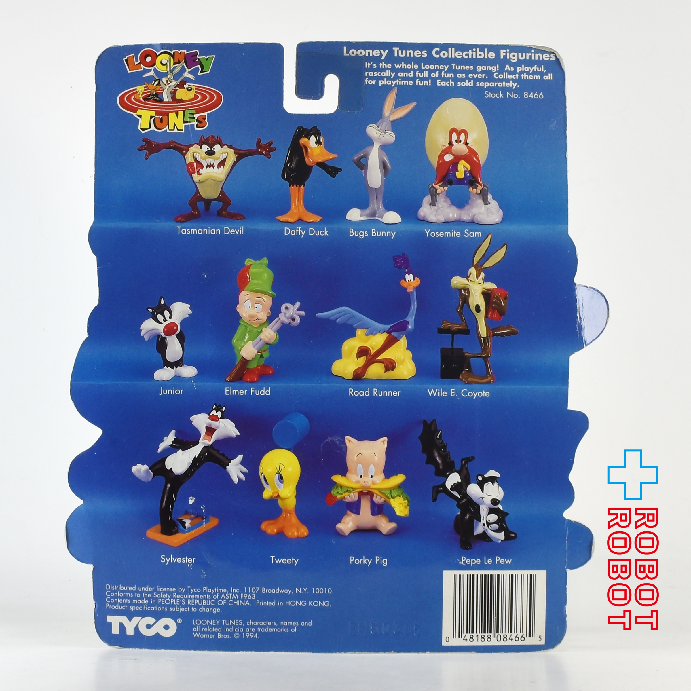 タイコ社 ルーニー・テューンズ ロードランナー PVC フィギュア 1994 未開封 入荷写真