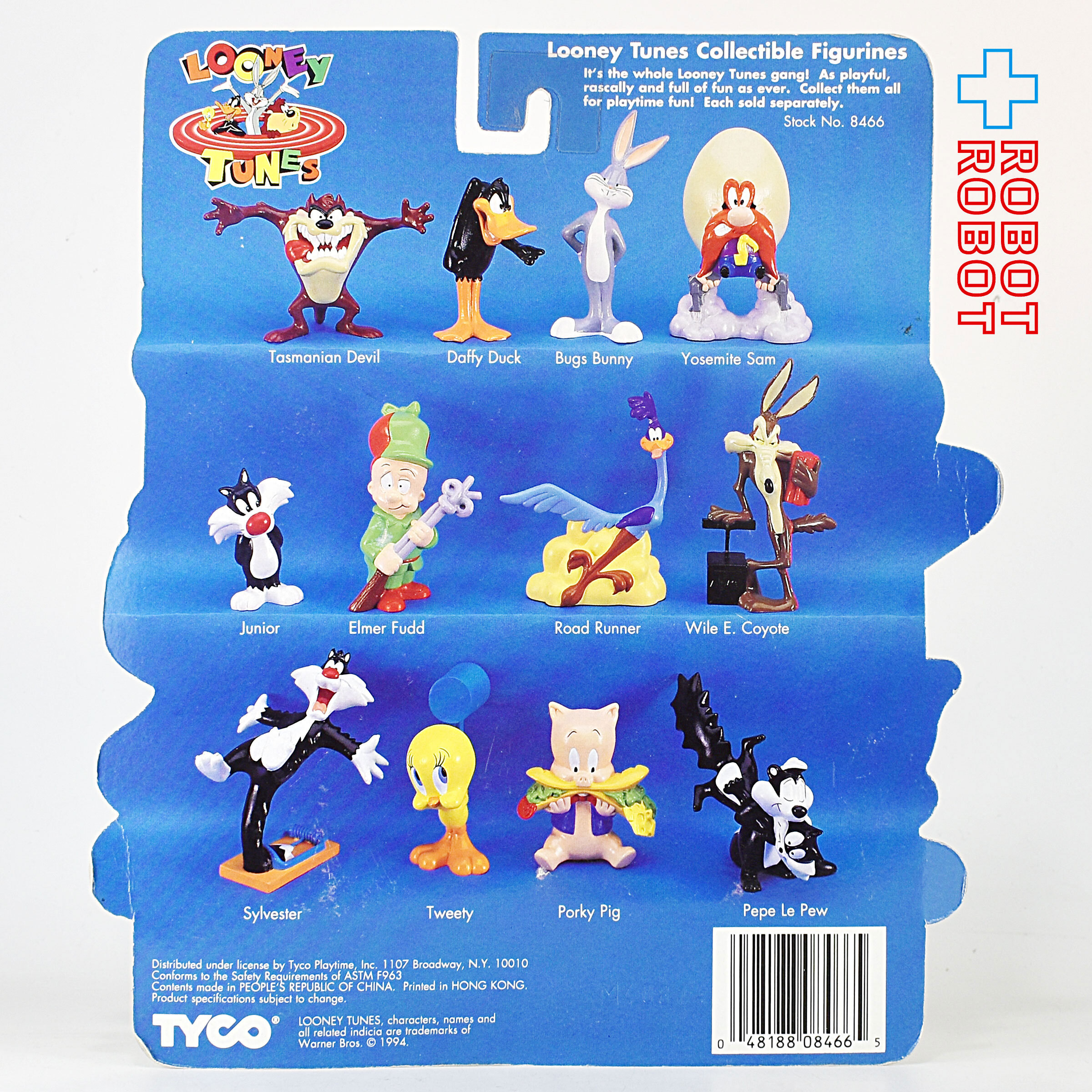 タイコ社 ルーニー・テューンズ ロードランナー PVC フィギュア 1994 未開封 入荷写真
