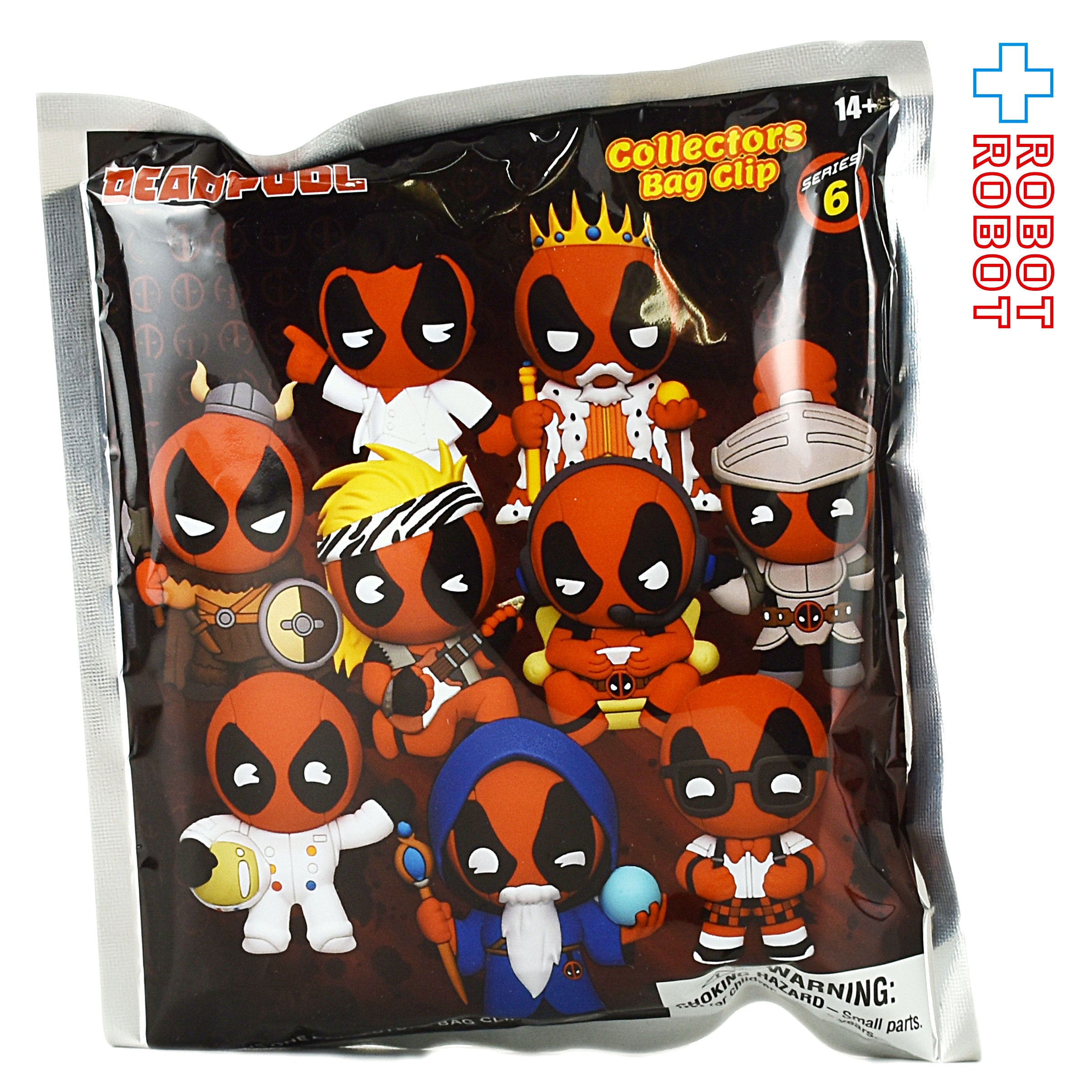 モノグラム フィギュラル バッグ クリップ デッドプール シリーズ6 1パック 未開封 入荷写真