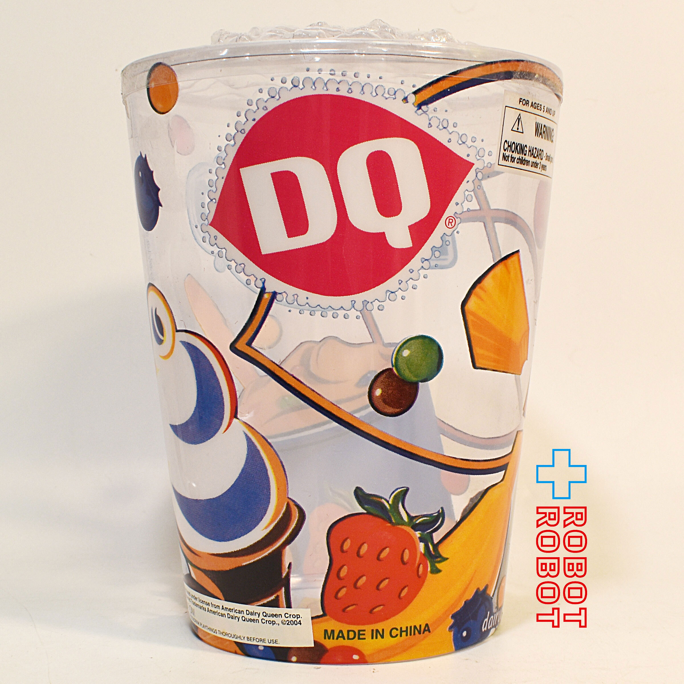 デイリークイーン DQ ブリザード プラスチック カップ 企業物 入荷写真