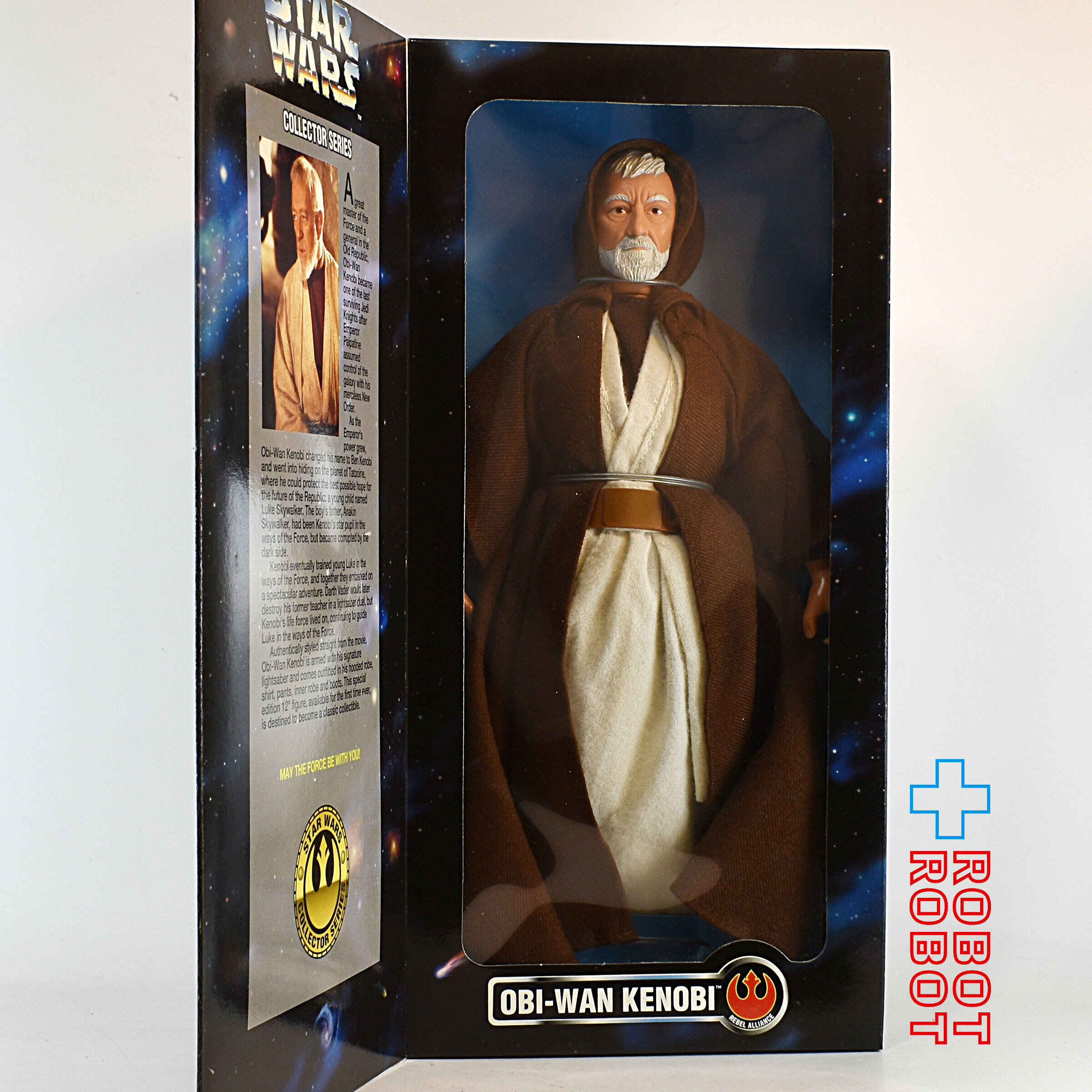 スター・ウォーズ コレクターシリーズ オビ＝ワン・ケノービ 12インチ アクションフィギュア ライトブルーバックボックスver 未開封 ※難有り 入荷写真