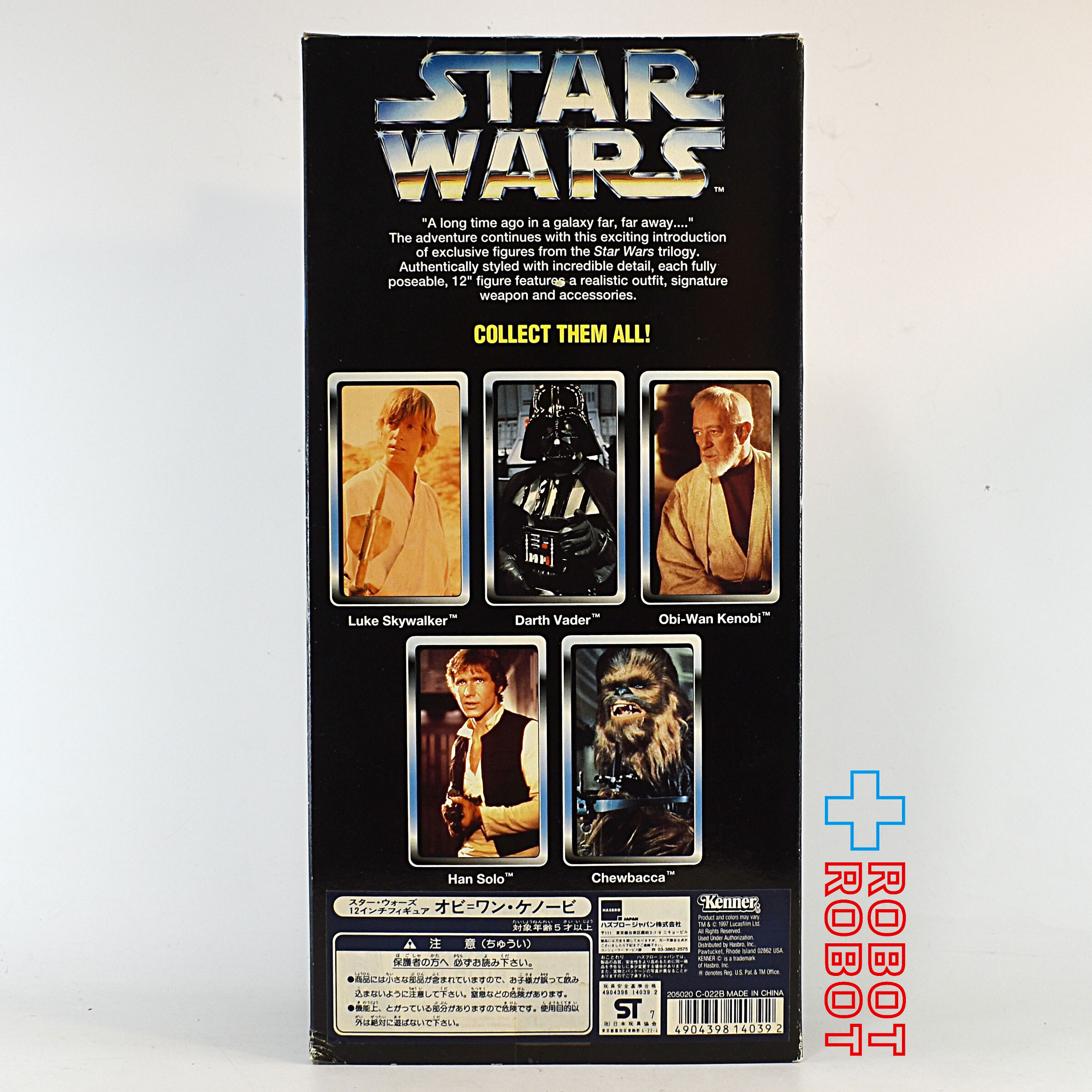 スター・ウォーズ コレクターシリーズ オビ＝ワン・ケノービ 12インチ アクションフィギュア ライトブルーバックボックスver 未開封 ※難有り 入荷写真