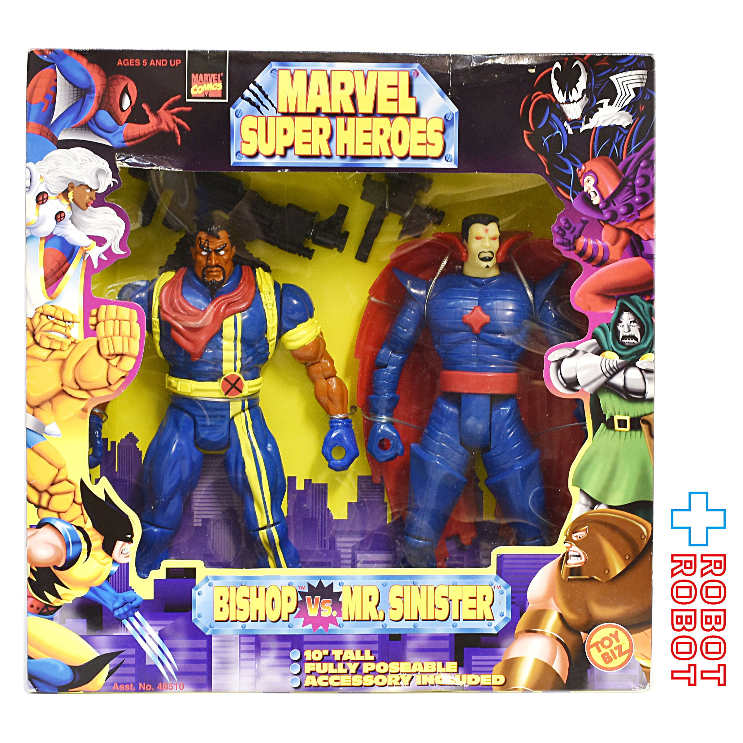 トイビズ マーベル スーパー ヒーローズ ビショップ VS ミスター・シニスター 10インチ アクションフィギュア 未開封 入荷写真
