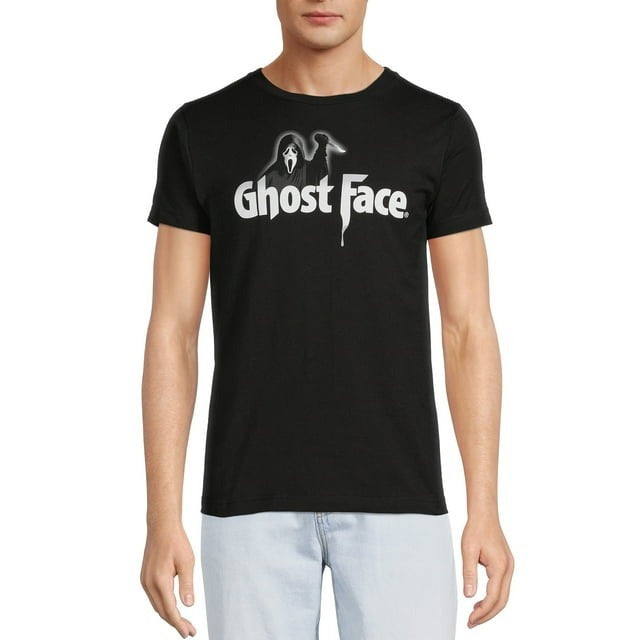 Tシャツ ムービー スクリーム ゴーストフェイス ロゴ U.S.A.size XL 入荷写真
