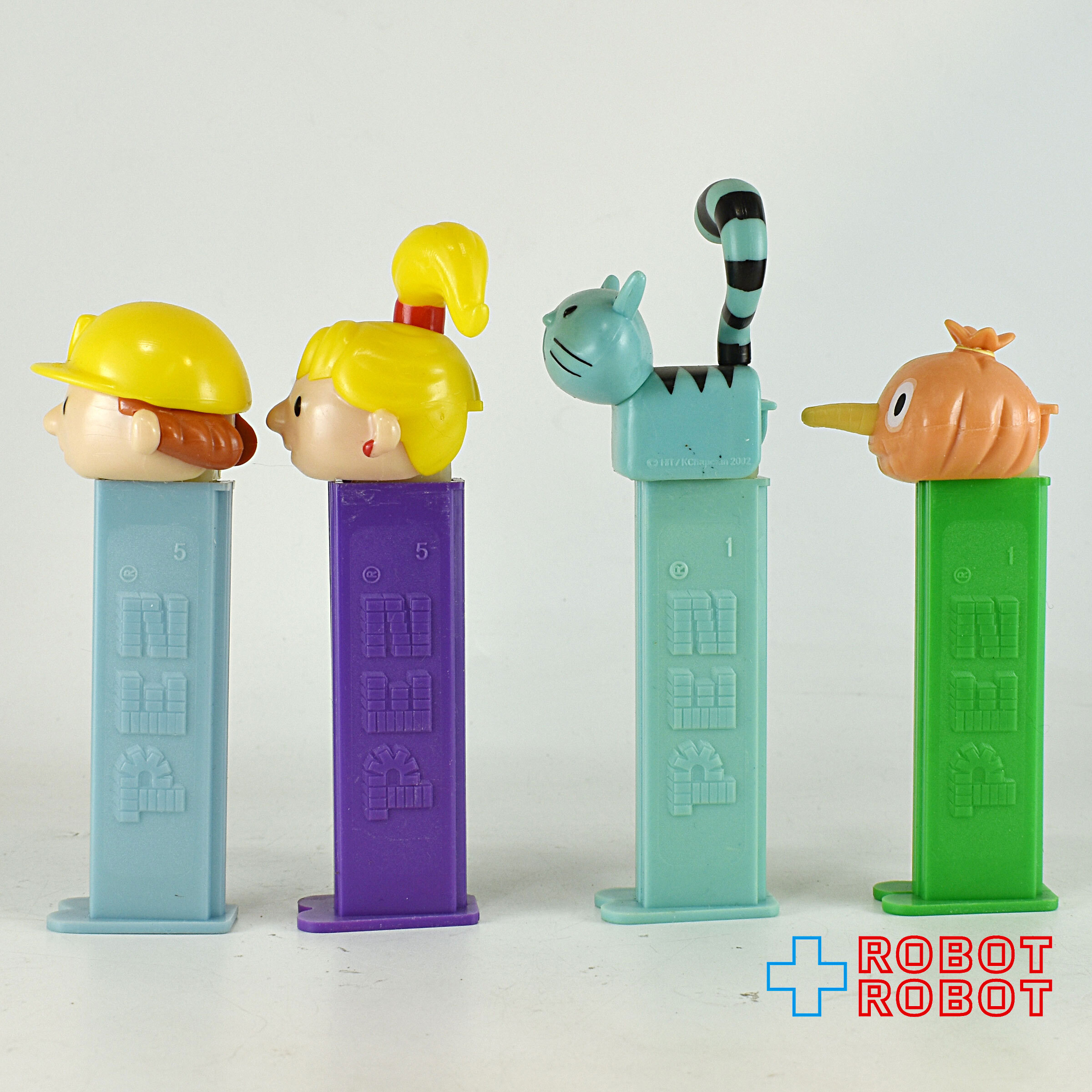 PEZ ボブとはたらくブーブーズ ディスペンサー プラスチックフィギュア 入荷写真