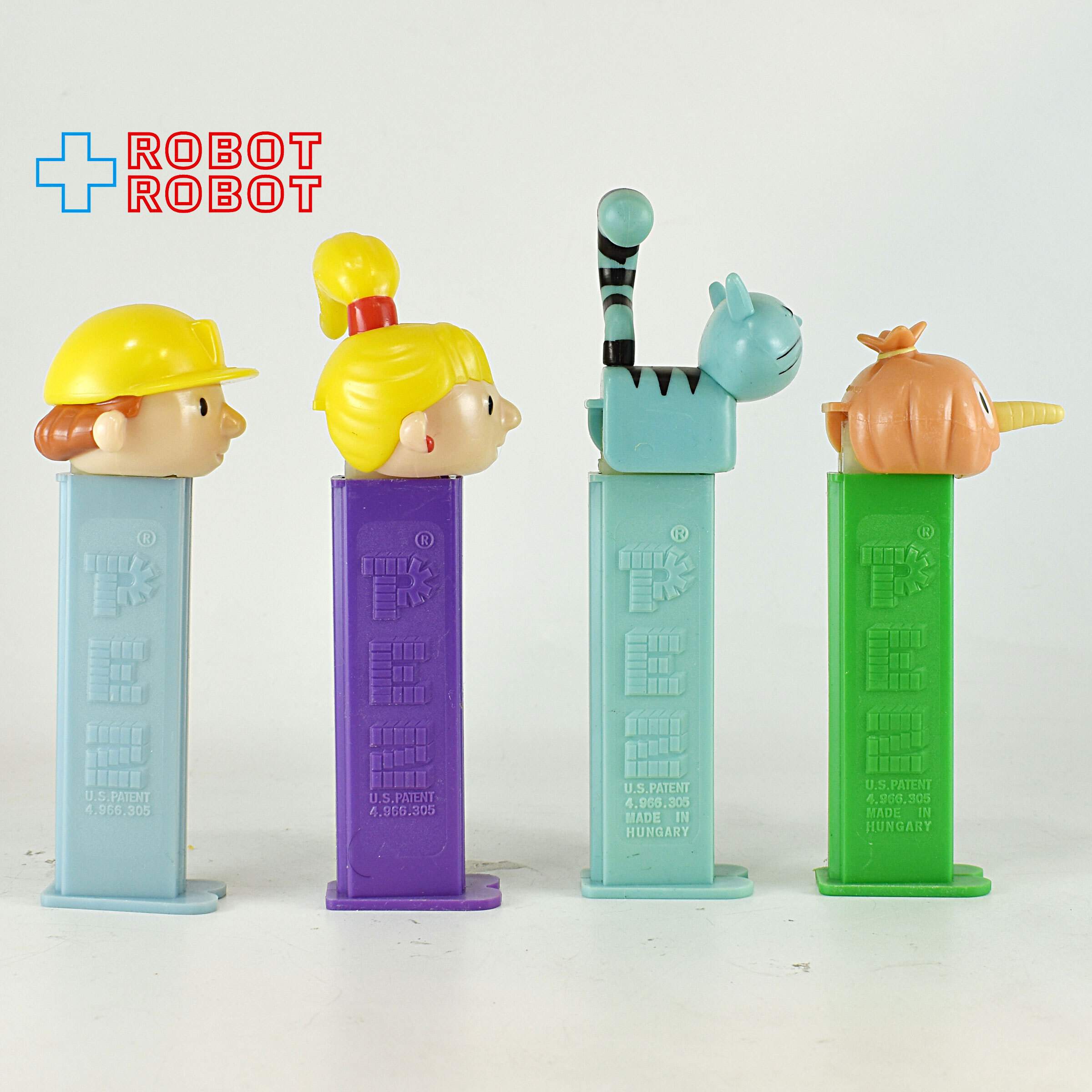 PEZ ボブとはたらくブーブーズ ディスペンサー プラスチックフィギュア 入荷写真