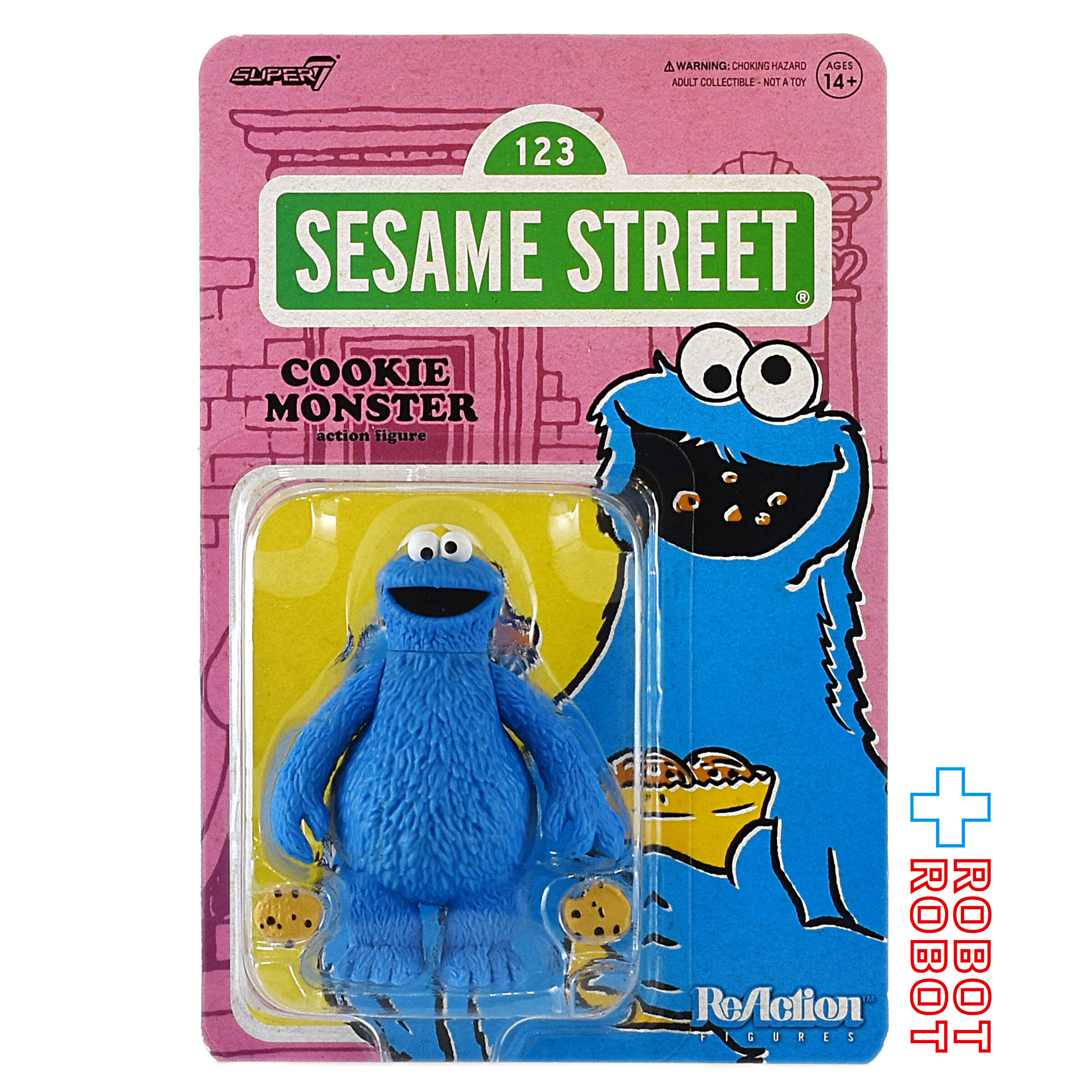 リ・アクション セサミストリート クッキーモンスター 3.75インチ アクションフィギュア 国内版 未開封 入荷写真