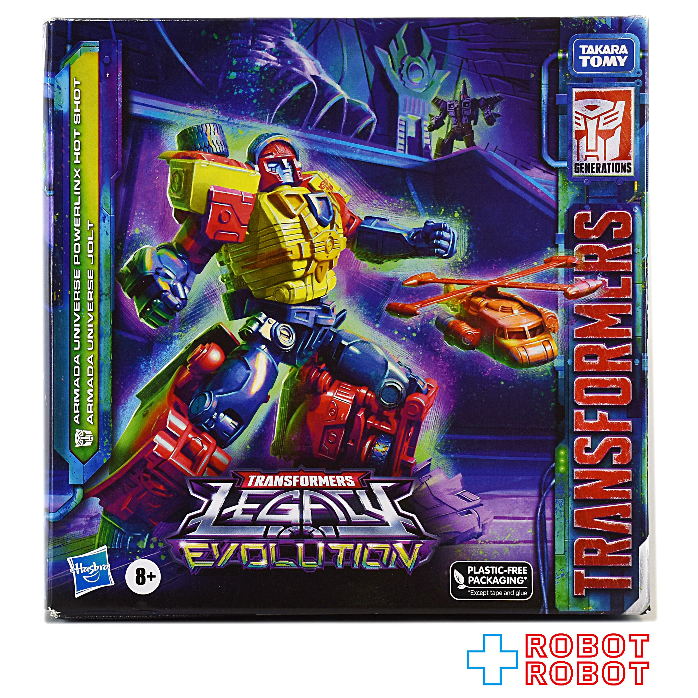 トランスフォーマーレガシー エボリューション ホットショット＆ジョルト 未開封 入荷写真
