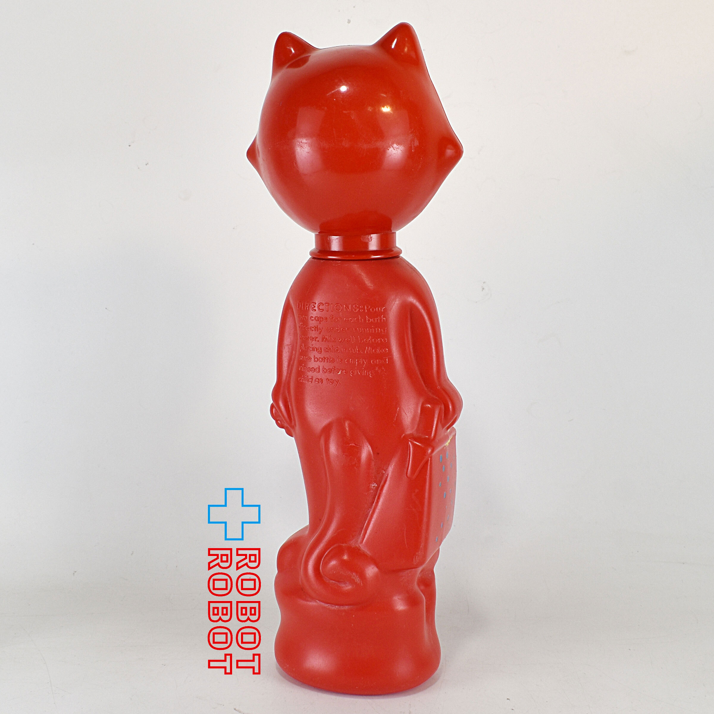 コルゲート フィリックス・ザ・キャット 赤 ソーキー シャンプーボトル バブルバスボトル ※難有り 入荷写真