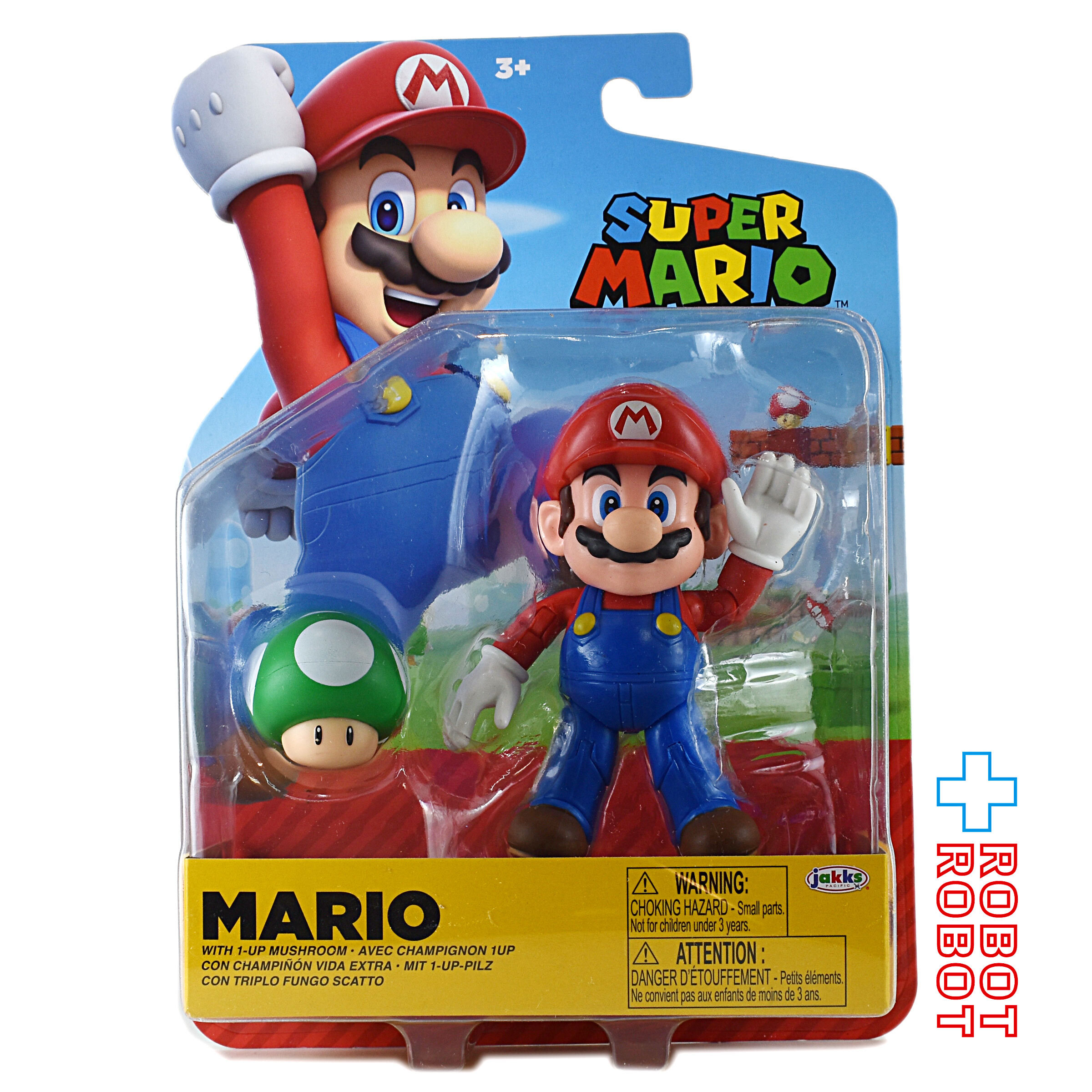 ワールドオブニンテンドー Wave 36 マリオ with 1UPキノコ 4インチアクションフィギュア 入荷写真