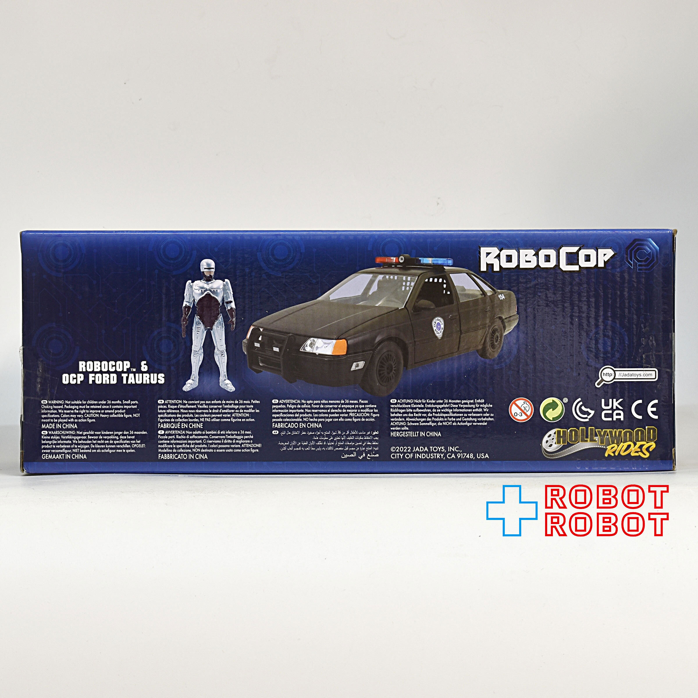JADA TOYS ハリウッドライド ロボコップ & OCP フォード トーラス 1/24 ダイキャストビークル 未開封 入荷写真