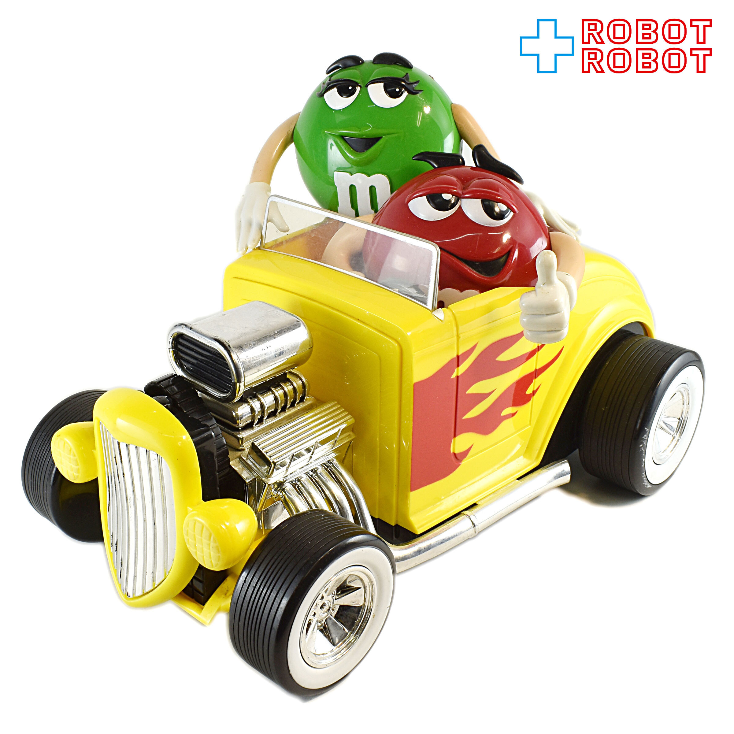 M&M's エムアンドエムズ レベル ウィザウト ア クルー レッド & グリーン ディスペンサー ※難有り 企業物 入荷写真