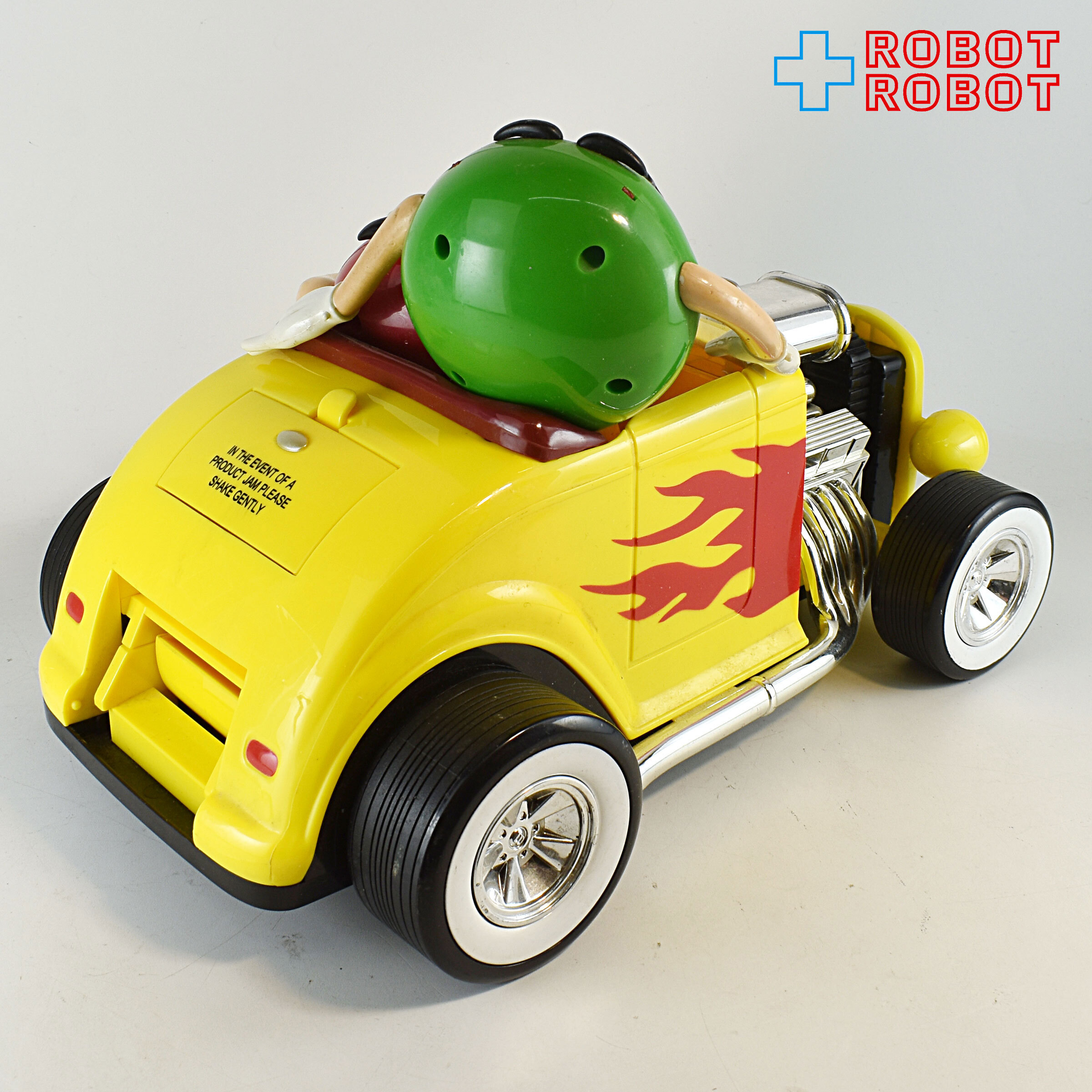 M&M's エムアンドエムズ レベル ウィザウト ア クルー レッド & グリーン ディスペンサー ※難有り 企業物 入荷写真