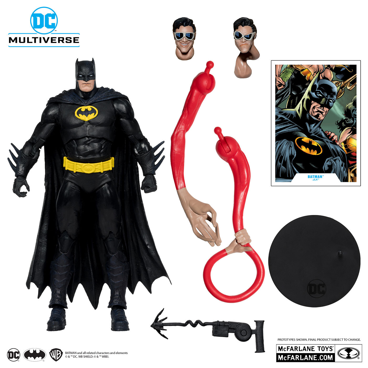 マクファーレン・トイズ DCマルチバース コミック JLA #278 バットマン 7インチ アクションフィギュア 国内版 未開封 入荷写真