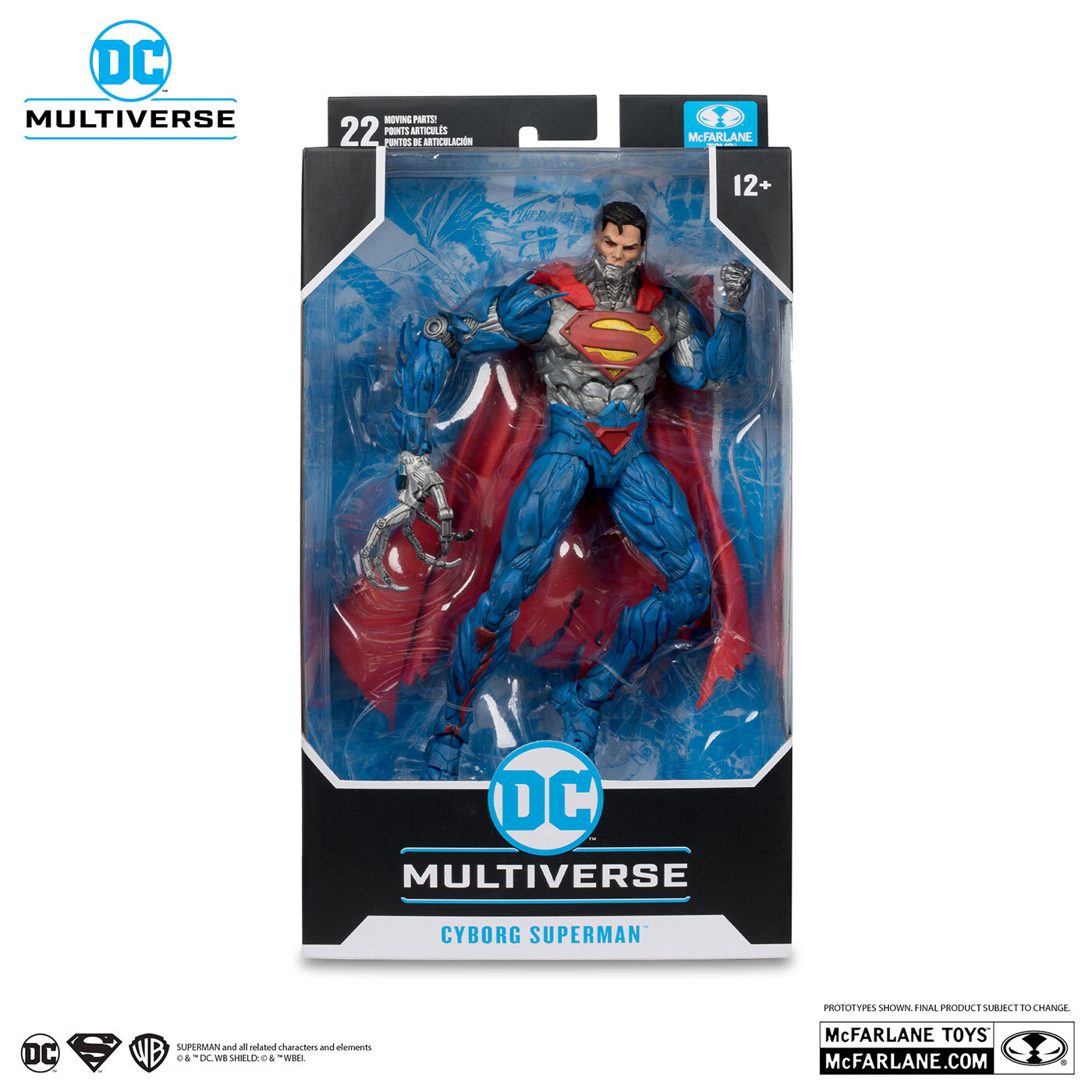 マクファーレン・トイズ DCマルチバース コミック The New 52 #277 サイボーグスーパーマン 7インチ アクションフィギュア 国内版 未開封 入荷写真