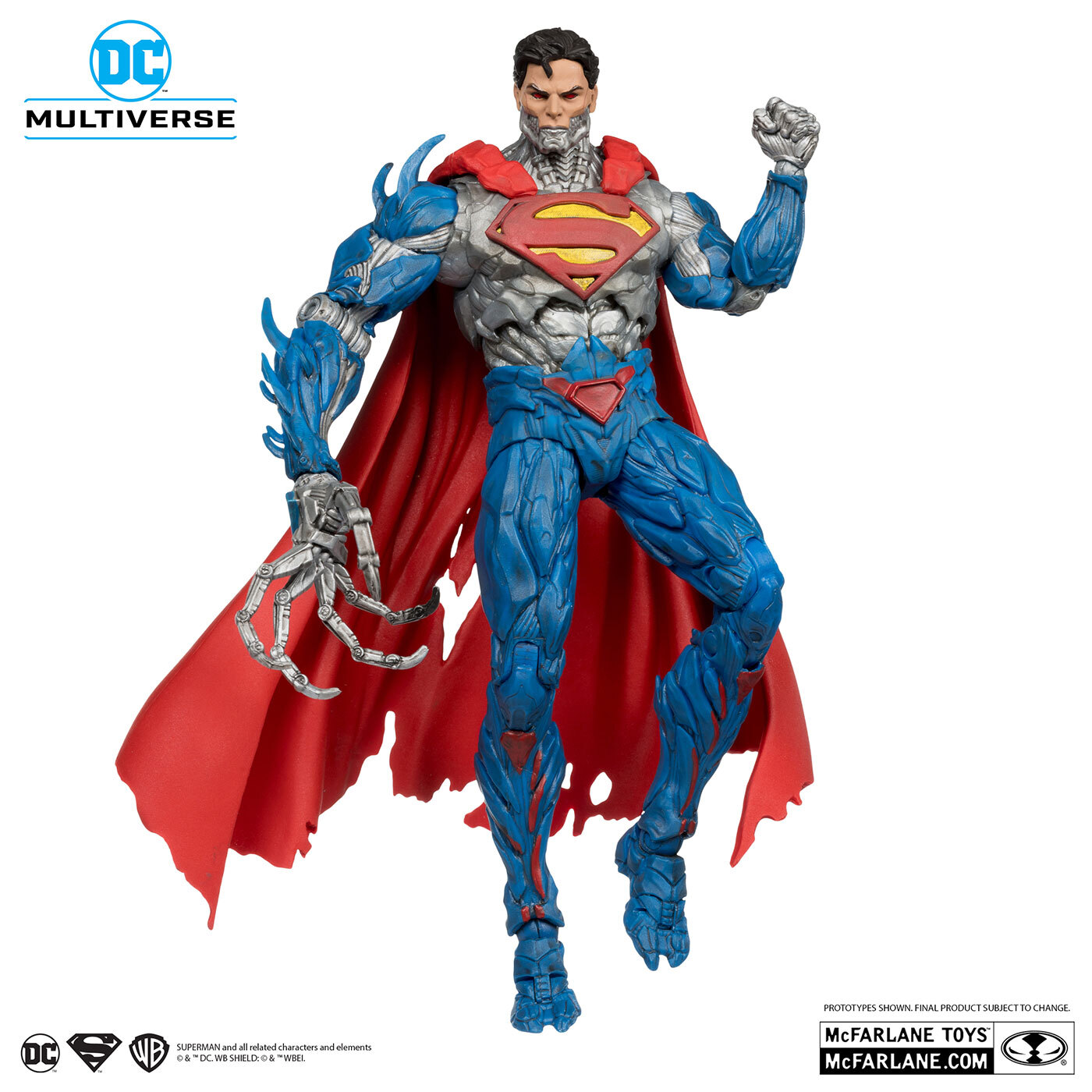 マクファーレン・トイズ DCマルチバース コミック The New 52 #277 サイボーグスーパーマン 7インチ アクションフィギュア 国内版 未開封 入荷写真