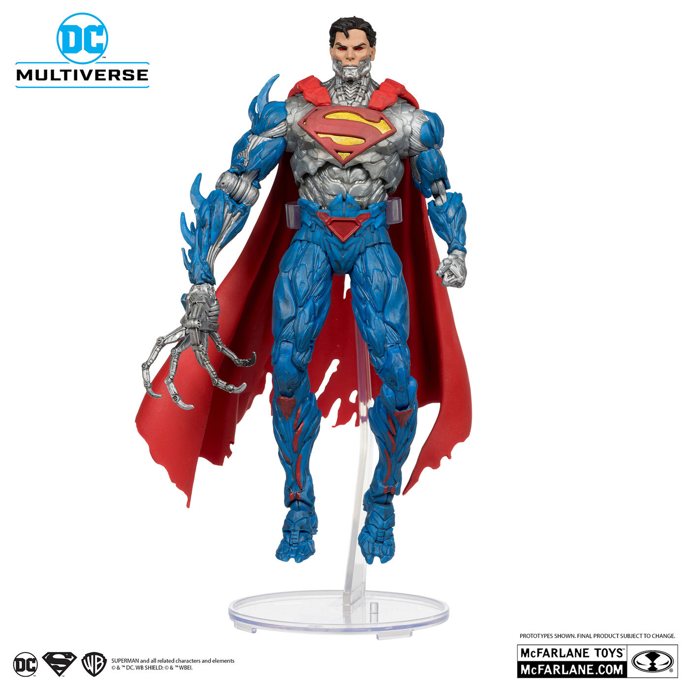 マクファーレン・トイズ DCマルチバース コミック The New 52 #277 サイボーグスーパーマン 7インチ アクションフィギュア 国内版 未開封 入荷写真