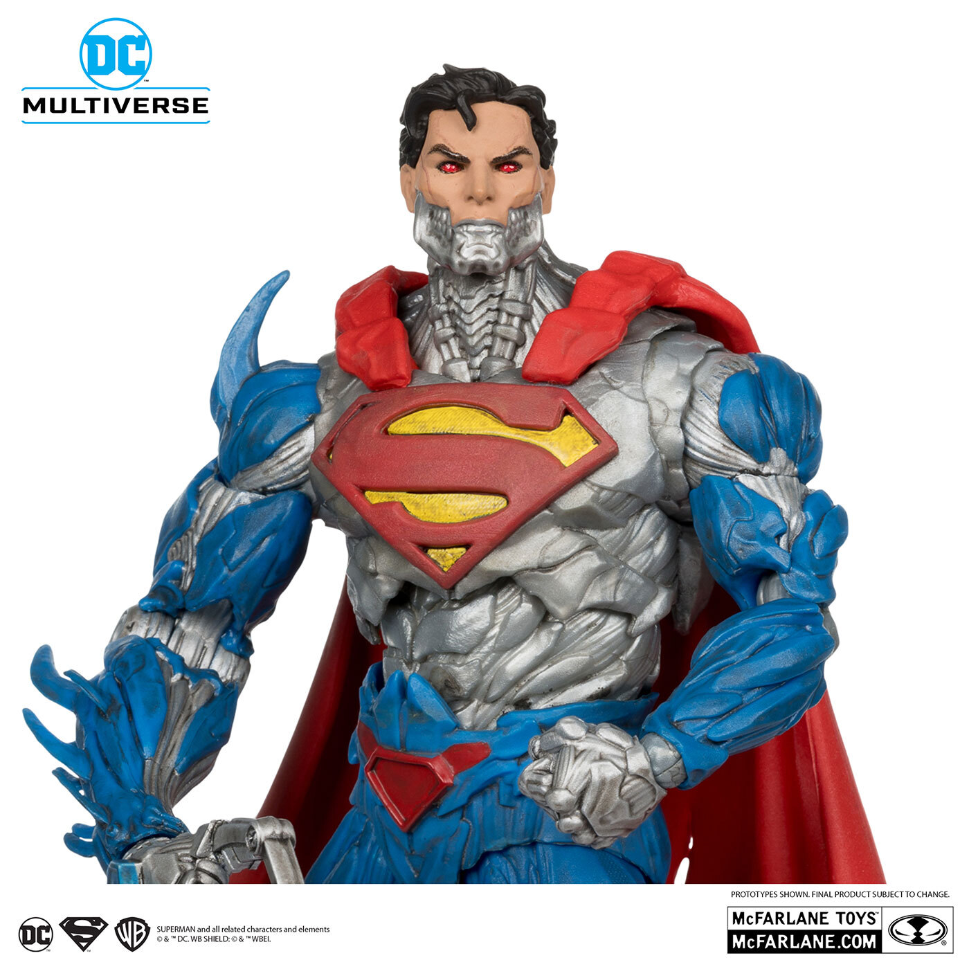 マクファーレン・トイズ DCマルチバース コミック The New 52 #277 サイボーグスーパーマン 7インチ アクションフィギュア 国内版 未開封 入荷写真