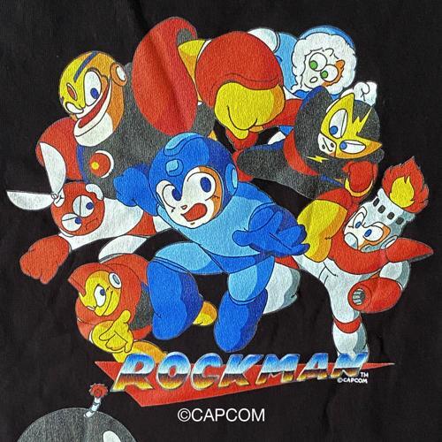 ロックマン Tシャツ（ブラック） 入荷写真
