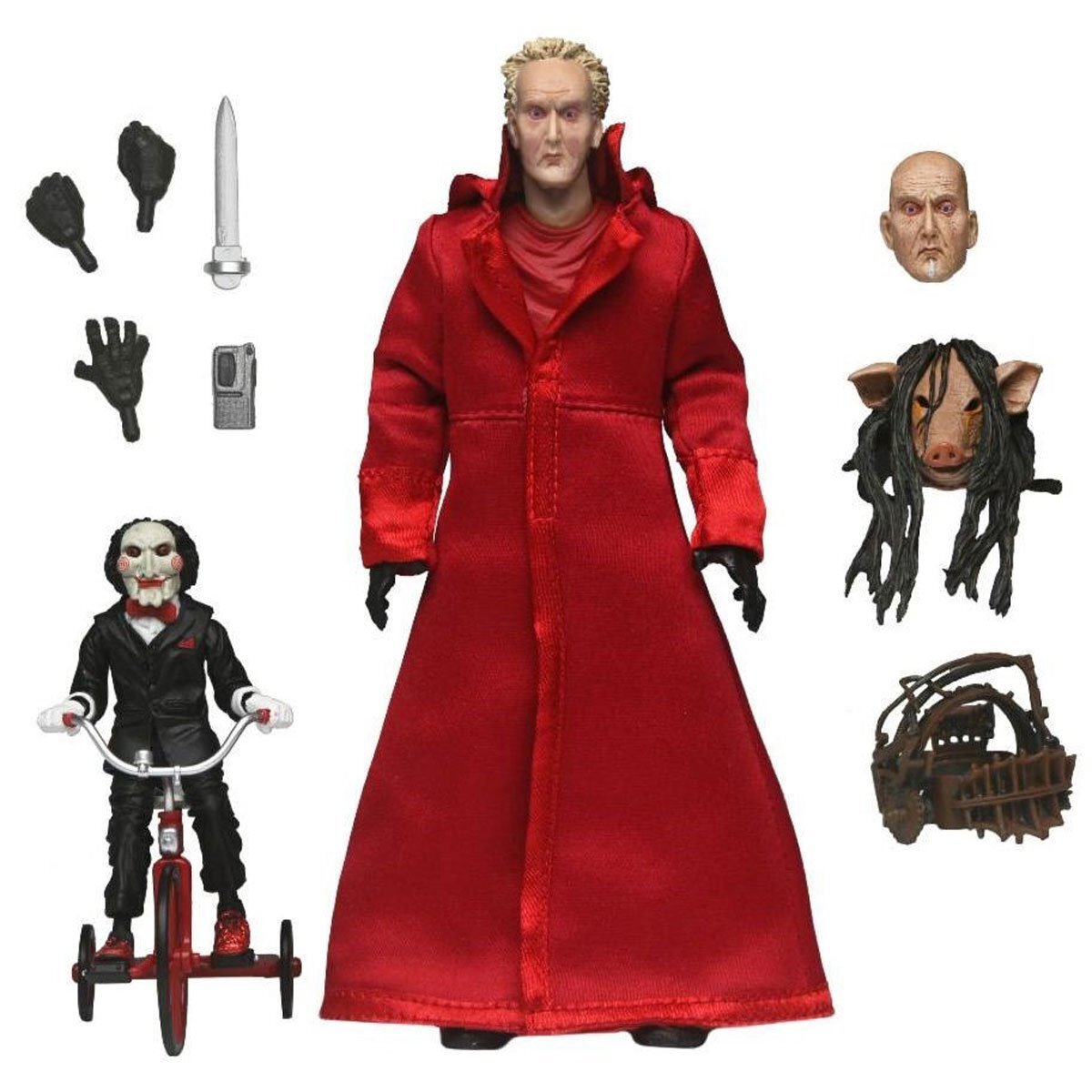 ネカ SAW ソウ ジグソウ・キラー レッドローブ Ver. 7インチ アルティメット アクションフィギュア 未開封
