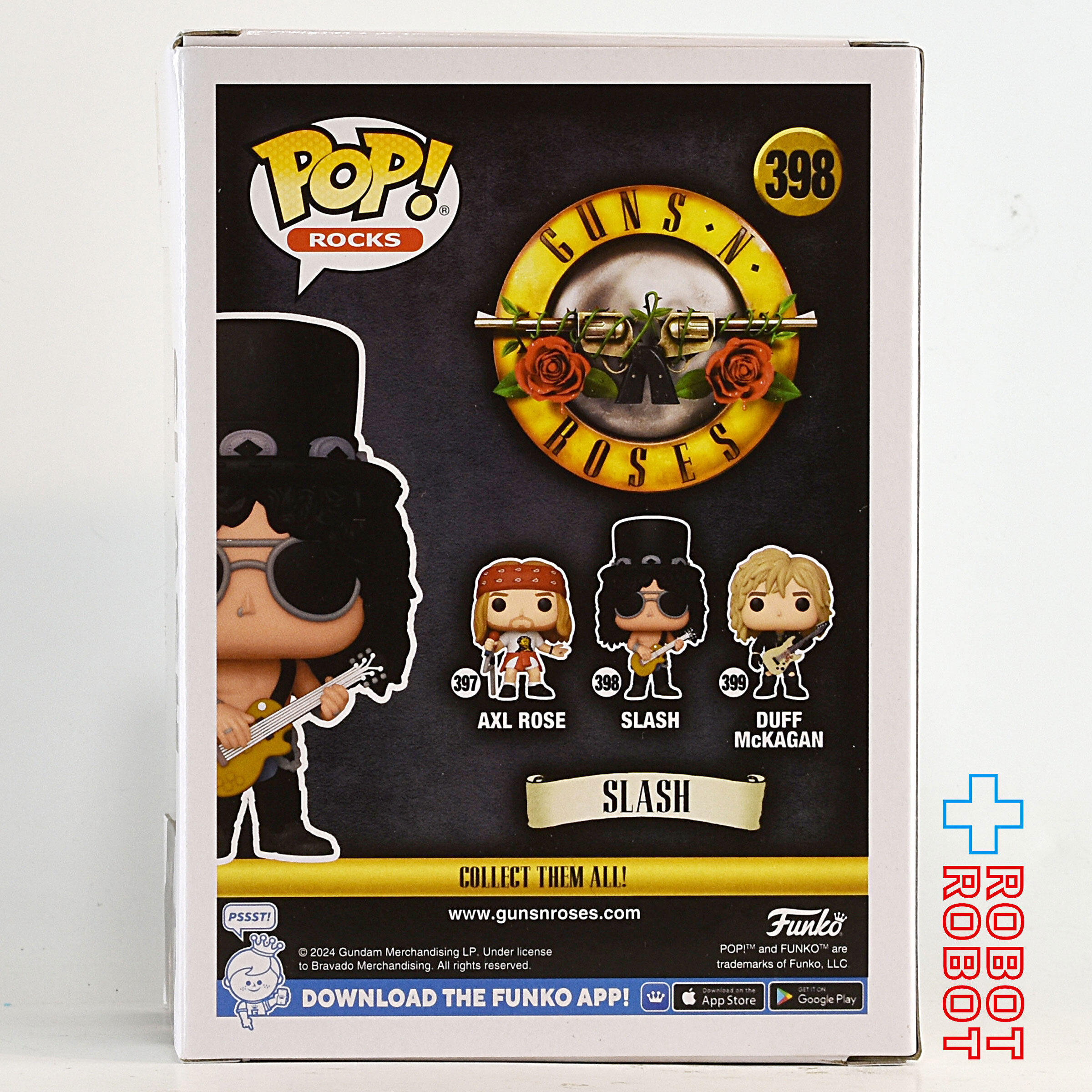 ファンコ POP! ロックス 398 スラッシュ (1990's) / ガンズ・アンド・ローゼズ 箱入未開封 入荷写真
