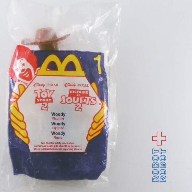 マクドナルド トイ・ストーリー2 01 ウッディ ハッピーミールトイ 1999 入荷写真