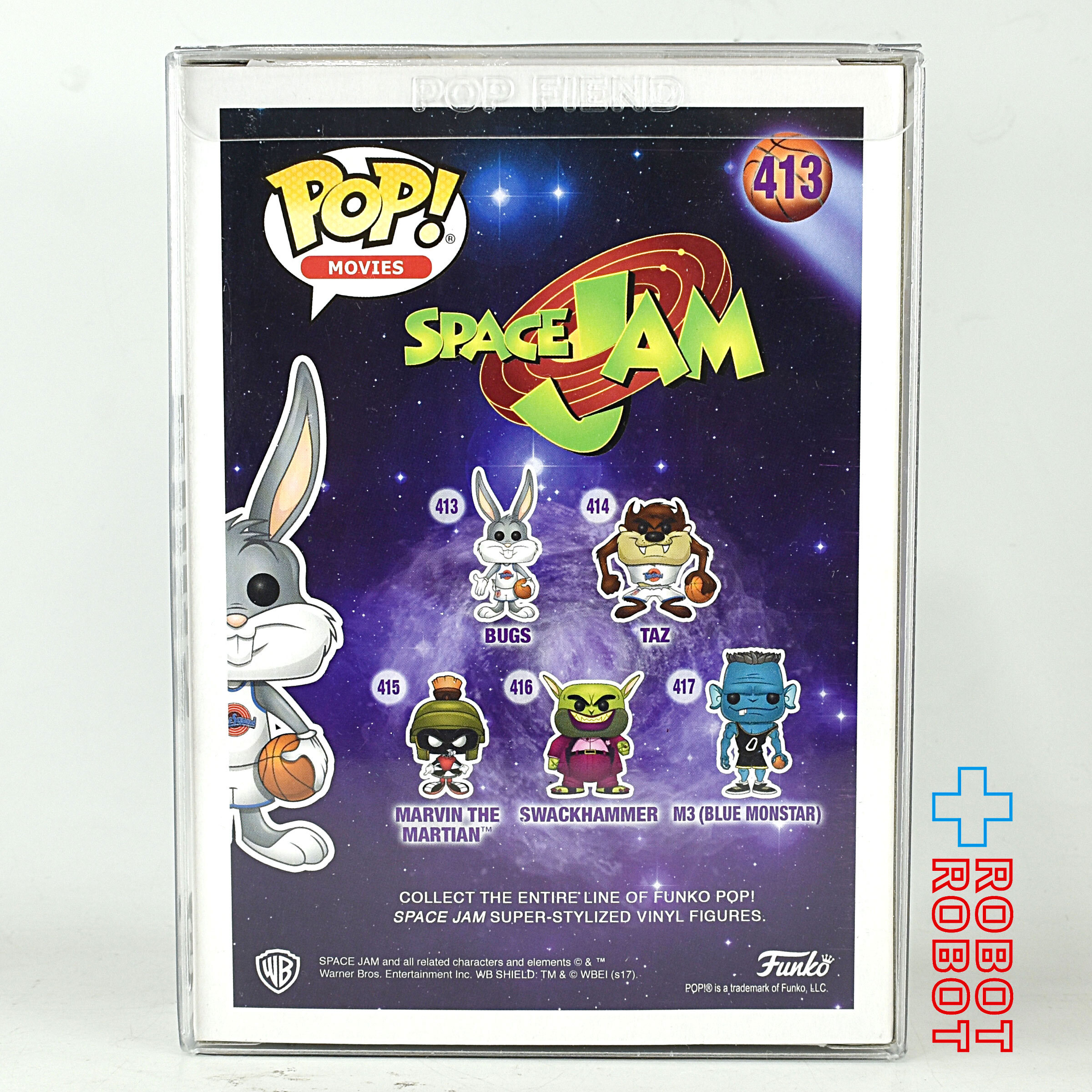 ファンコ POP! ムービー 413 ルーニー・テューンズ スペースジャム バッグス・バニー ビニールフィギュア 入荷写真