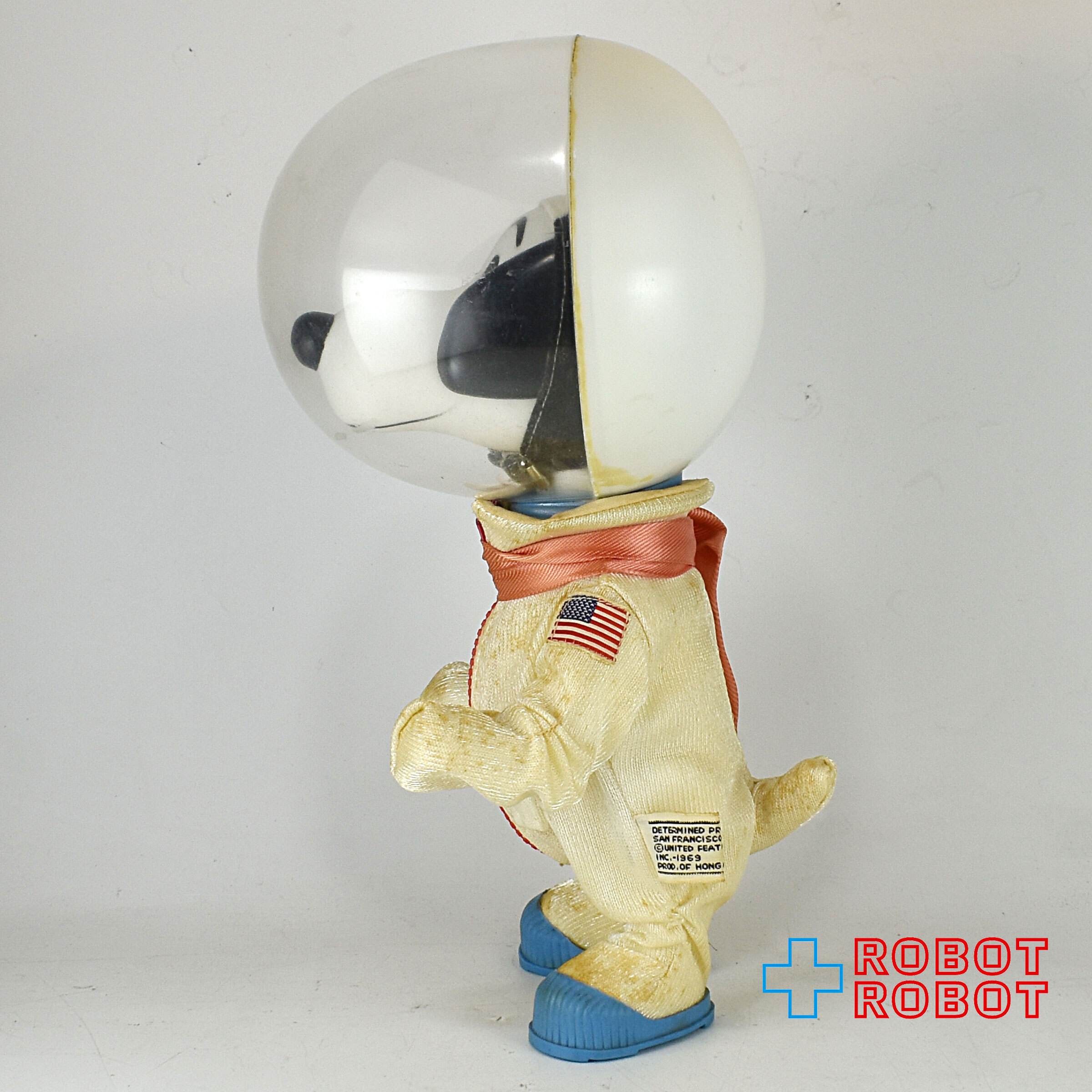 スヌーピー アストロノーツ ポケットドール (デターマインド社 1969) ※青カバン欠品 入荷写真