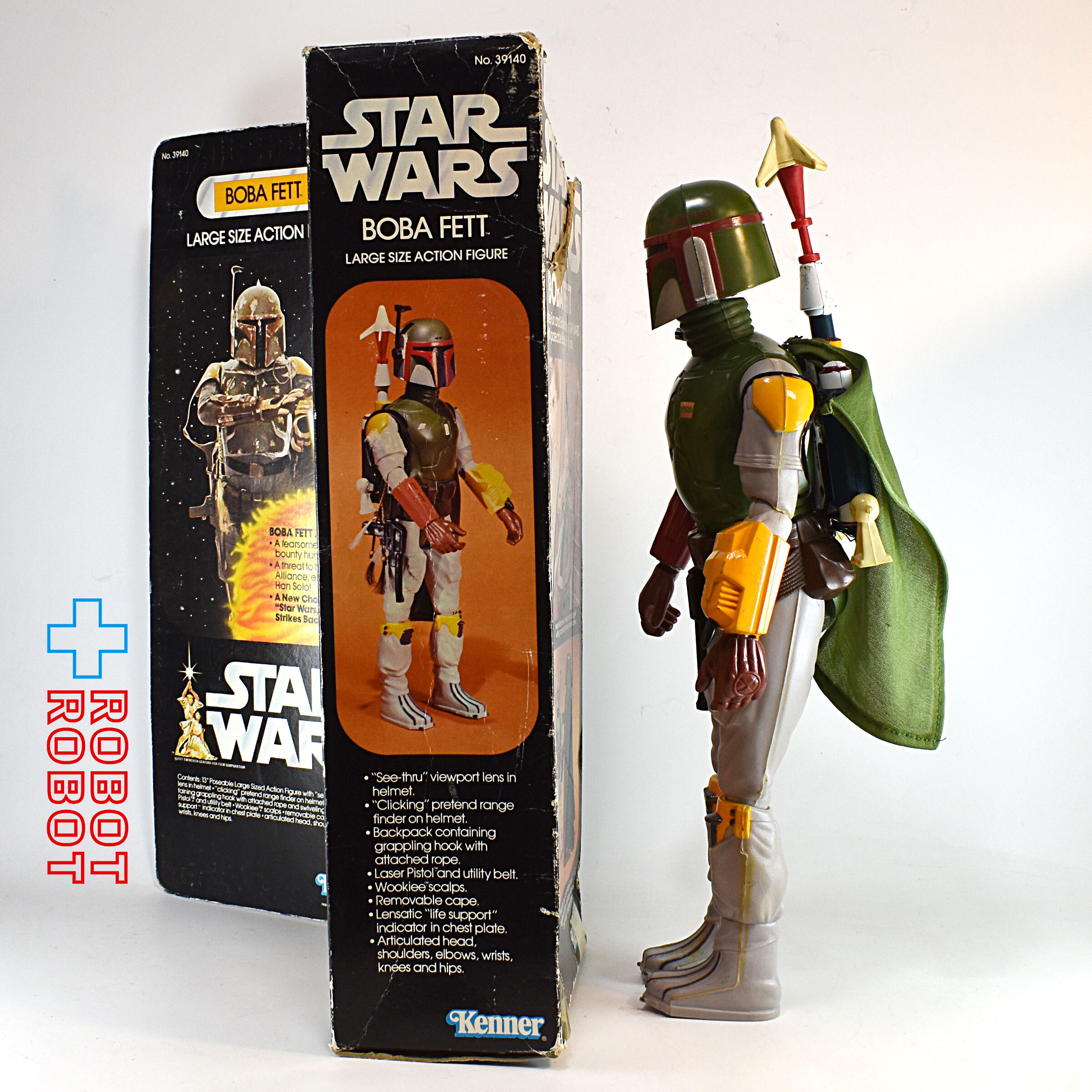 オールドケナー スター・ウォーズ ボバ・フェット 12インチ ラージフィギュア ボロ箱付 入荷写真