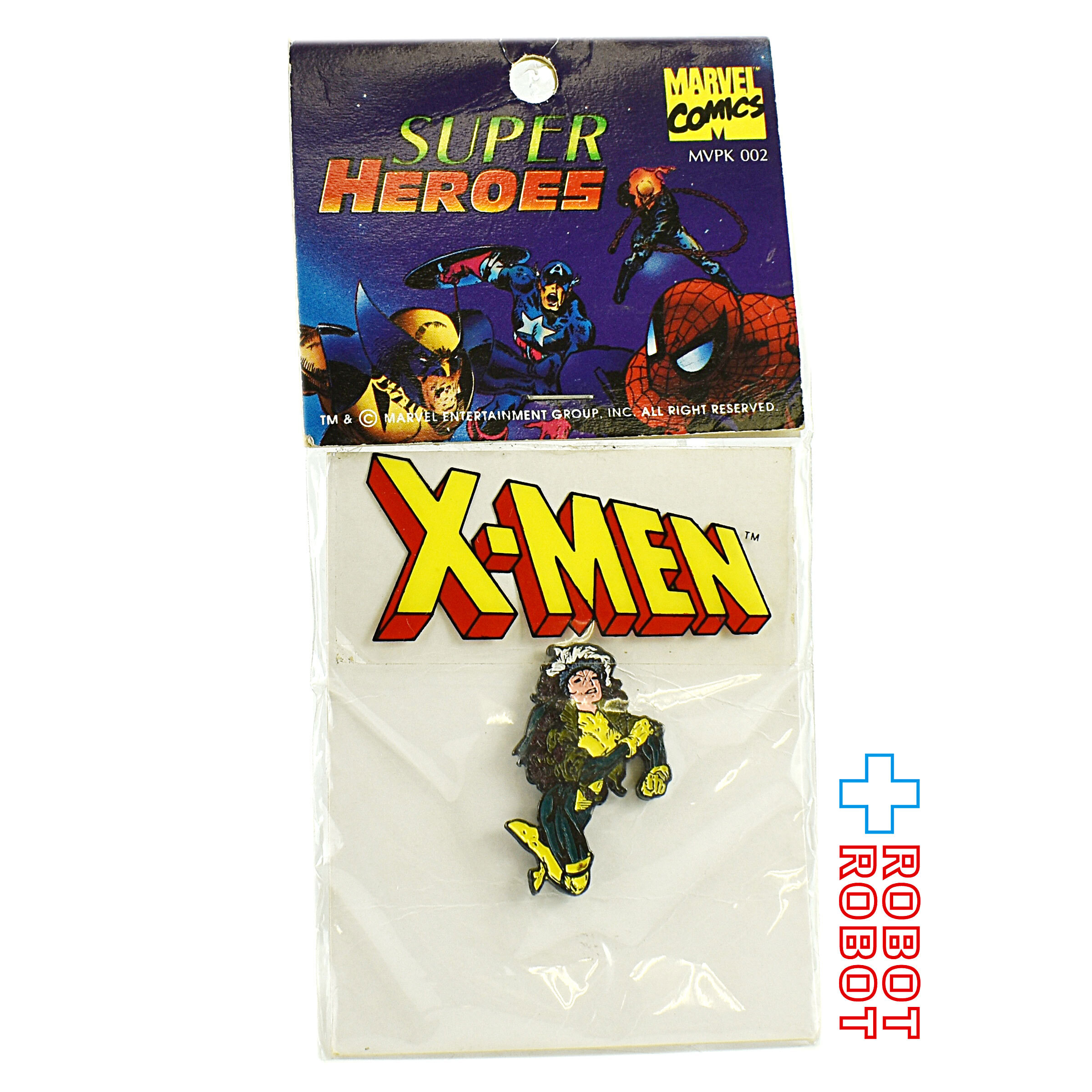 マーベルスーパーヒーローズ X-MEN ローグ ピンズ ピンバッジ 未開封 入荷写真