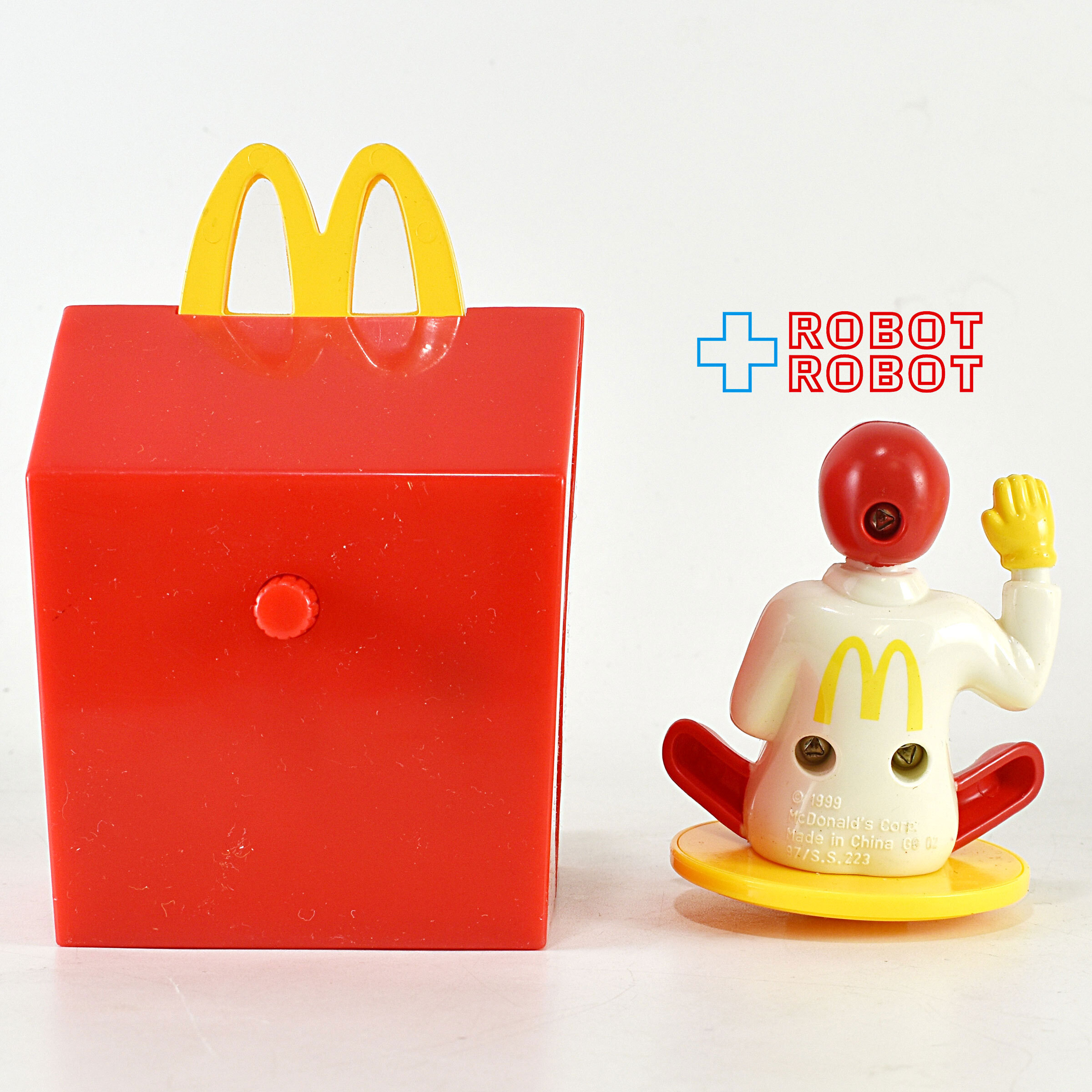 マクドナルド マックシェフ ロナルド ハッピーミールトイ 1999 ※動作不可 入荷写真