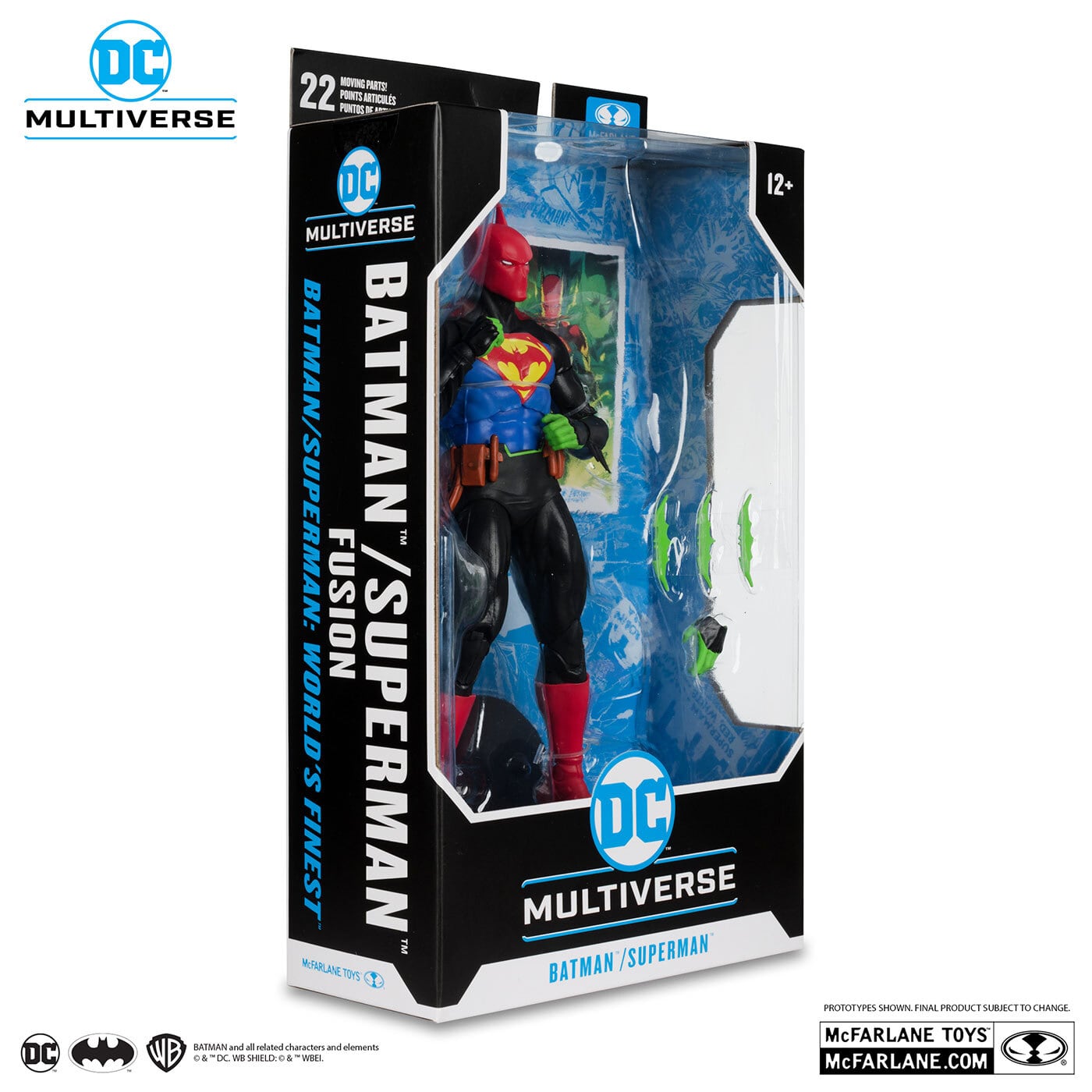 DC マルチバース コミック Batman / Superman World's Finest #289 バットマン / スーパーマン (フュージョン) 7インチ アクションフィギュア 国内版 未開封 入荷写真