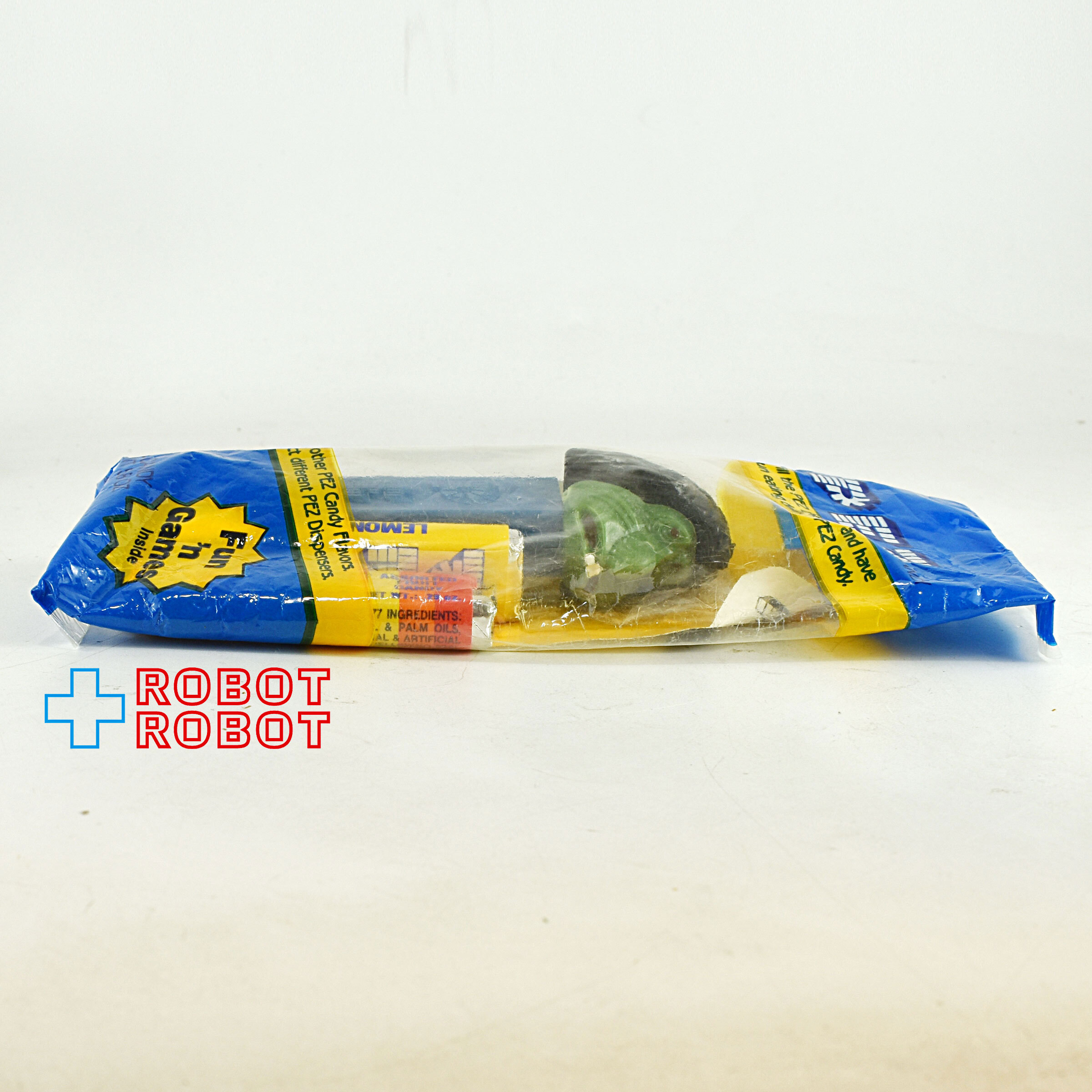 PEZ ミスター・アグリー ダークフェイス 薄足 3.9 青ステム 袋入未開封 入荷写真