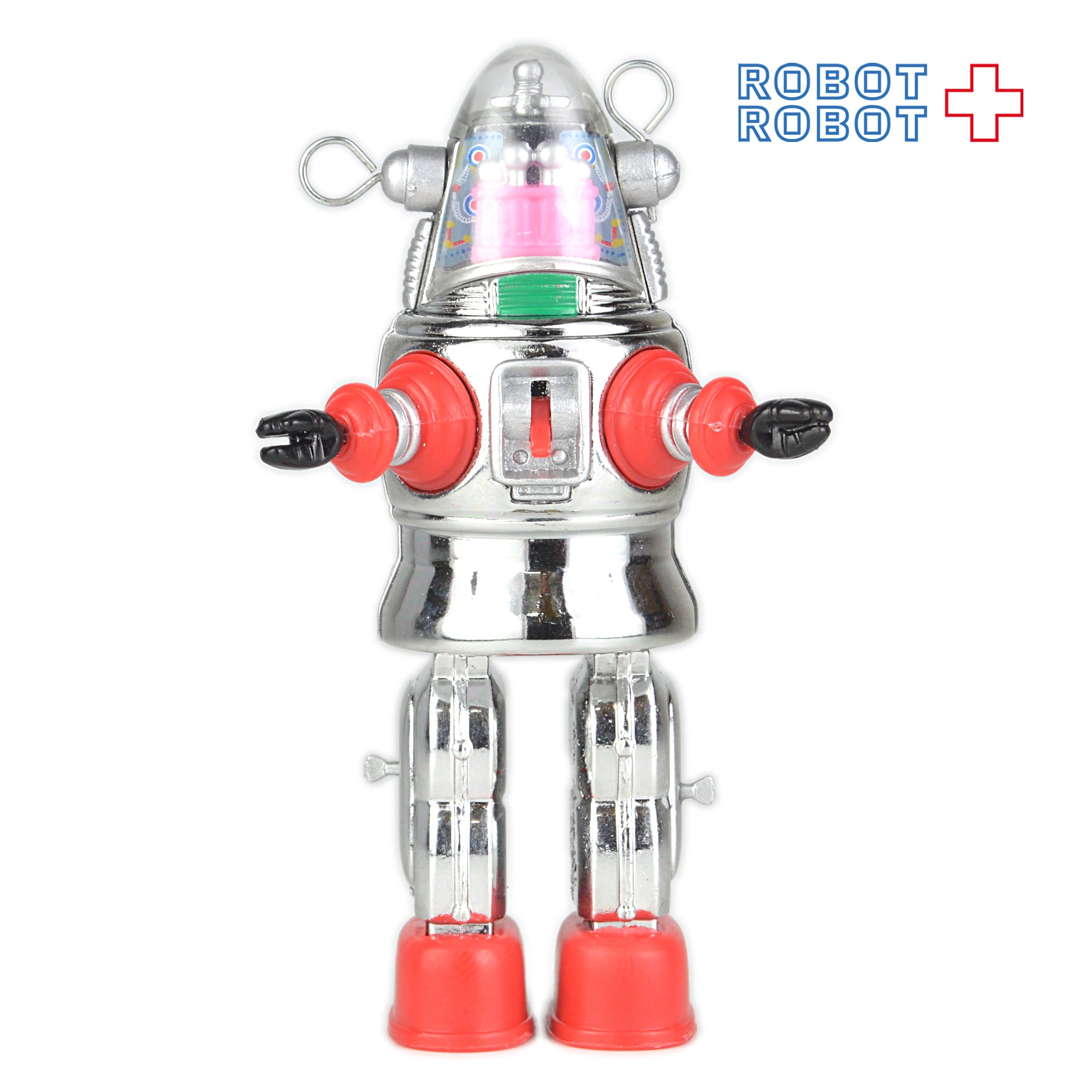あっぷる むかし懐かしロボット メカナイズドロボット メッキver ロビー 入荷写真