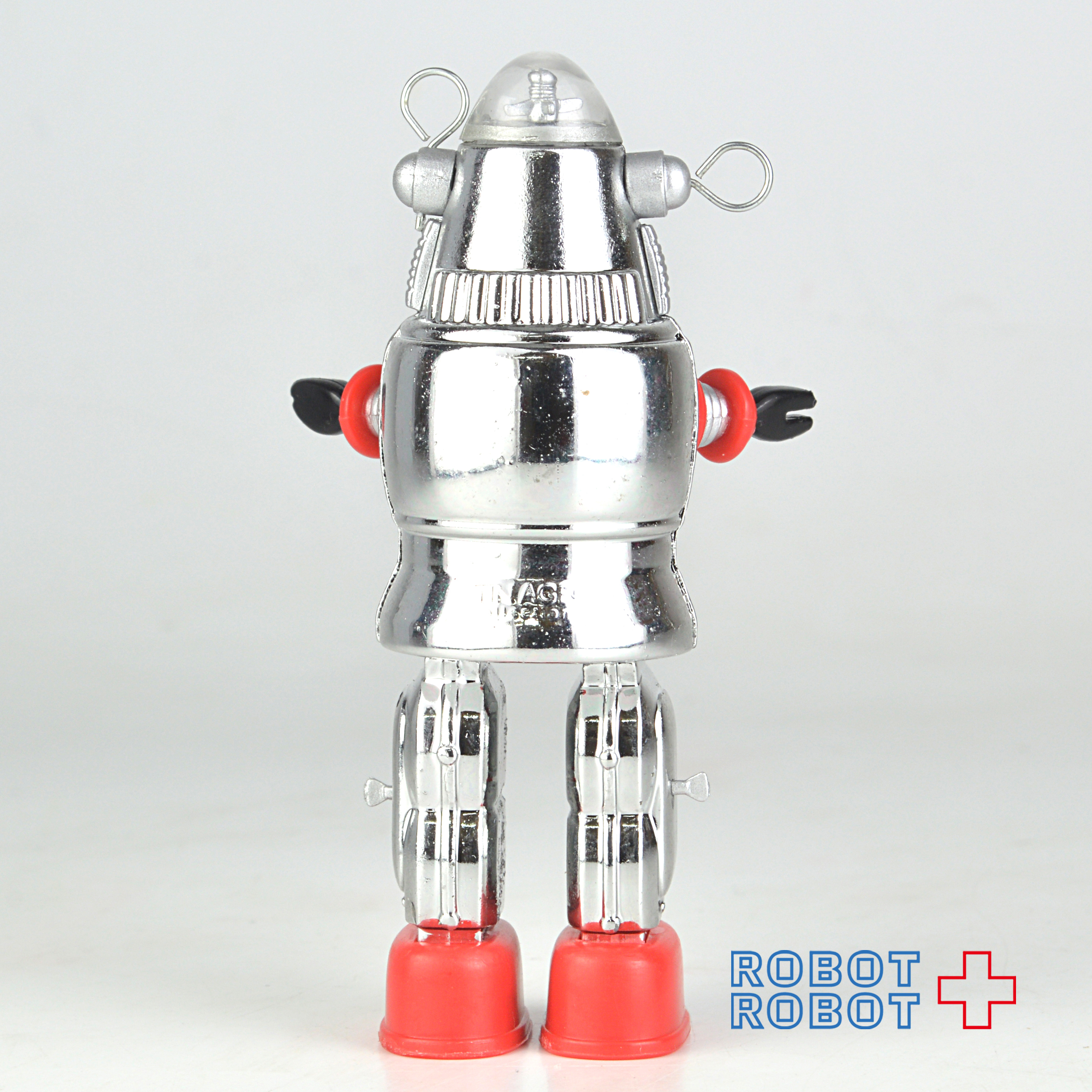 あっぷる むかし懐かしロボット メカナイズドロボット メッキver ロビー 入荷写真