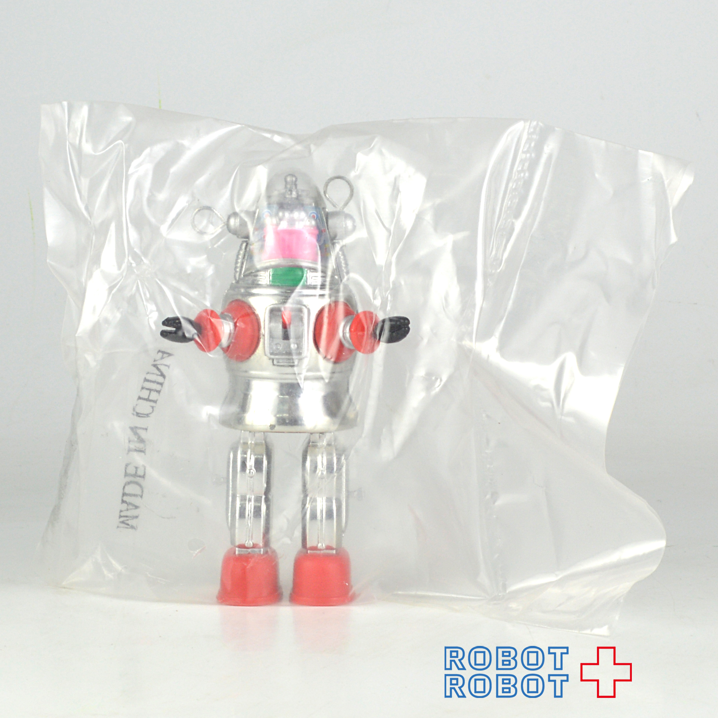 あっぷる むかし懐かしロボット メカナイズドロボット メッキver ロビー 入荷写真