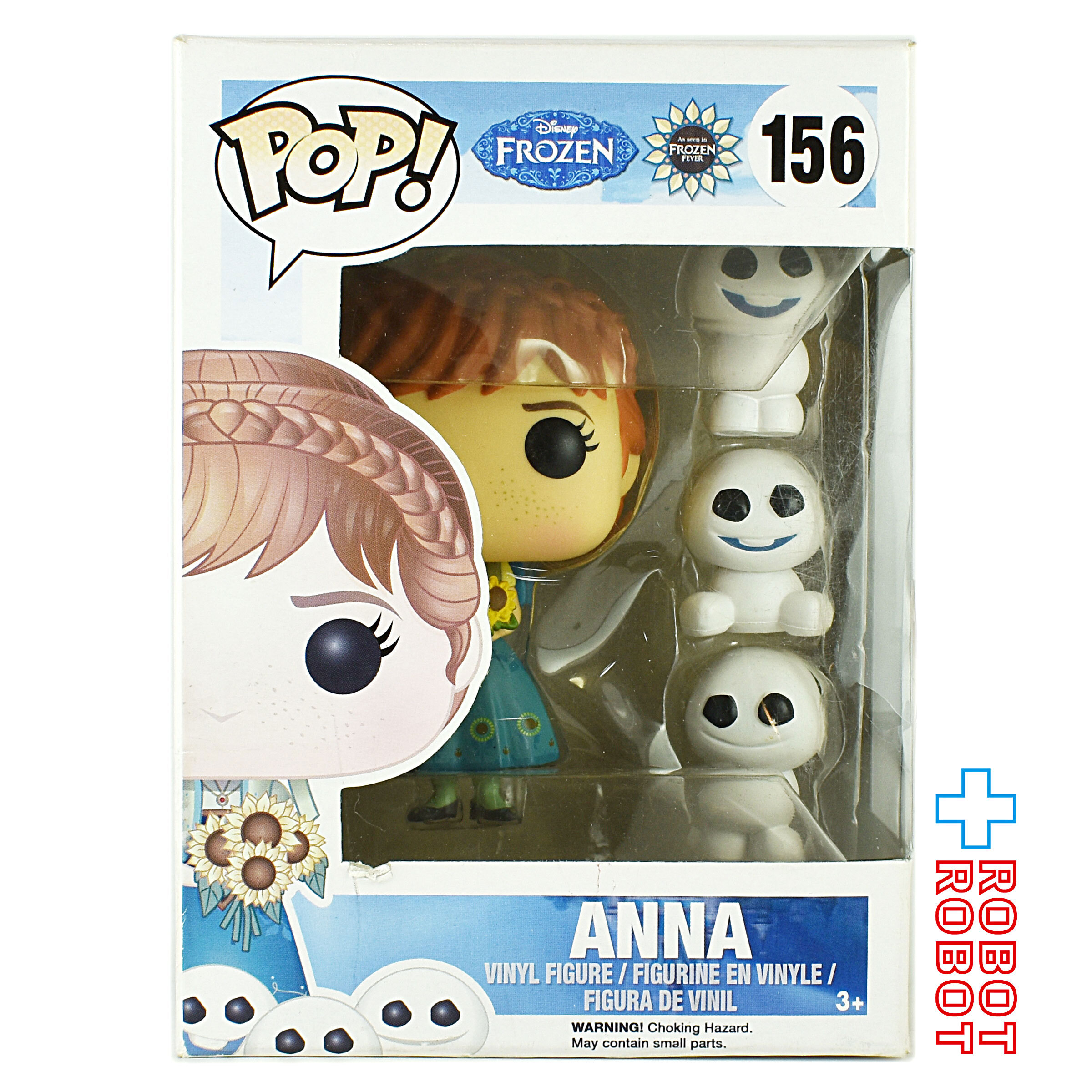 ファンコ POP! 156 アナと雪の女王 アナ ビニールフィギュア 国内版 入荷写真