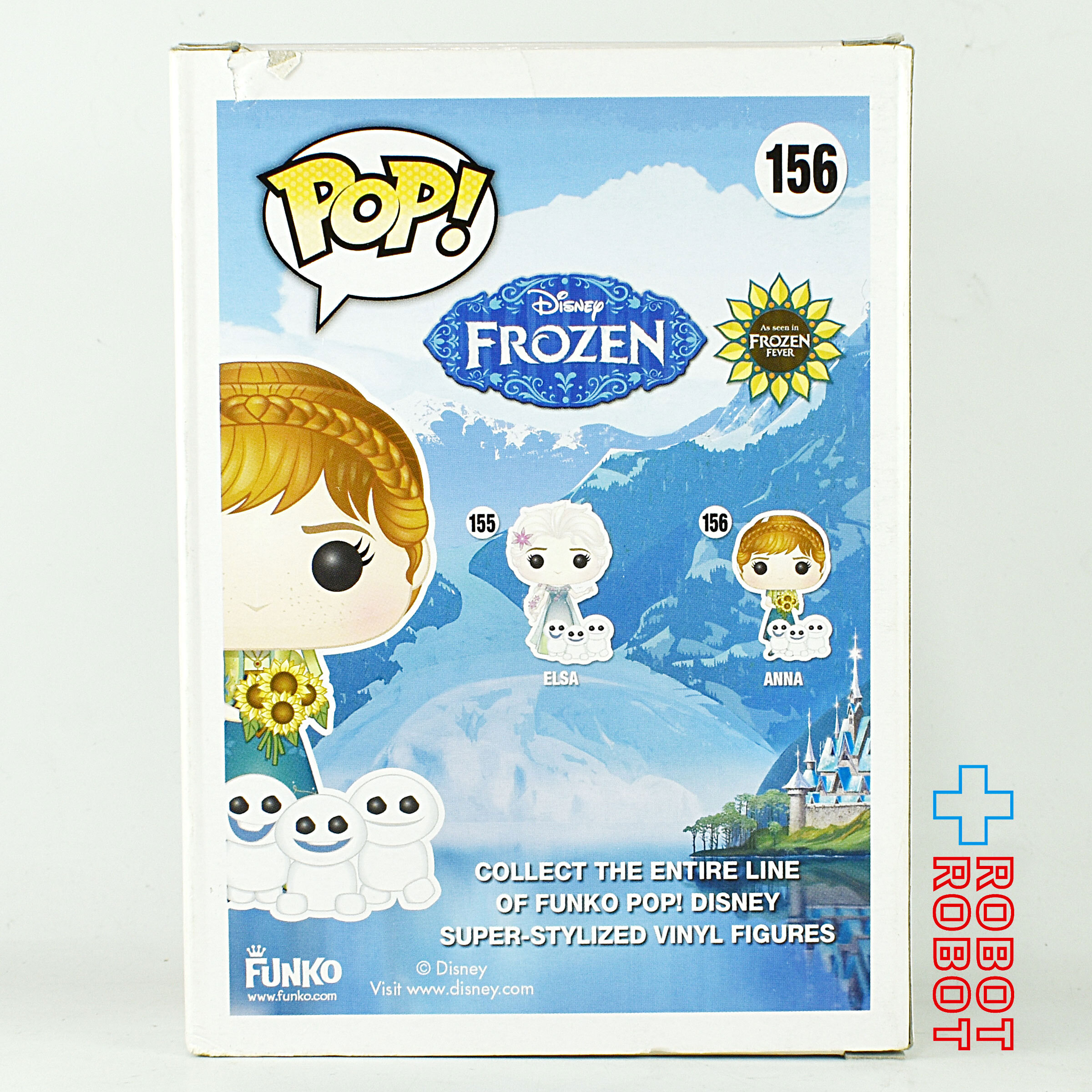 ファンコ POP! 156 アナと雪の女王 アナ ビニールフィギュア 国内版 入荷写真