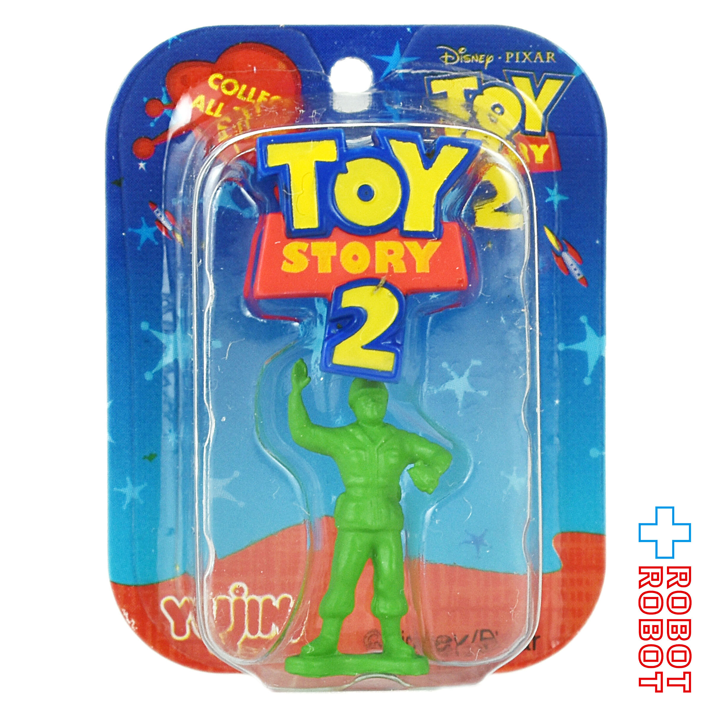 ユージン トイ・ストーリー2 ミニブリスターコレクション パート3 グリーンアーミーメン (A) & ロゴ フィギュア 未開封 入荷写真