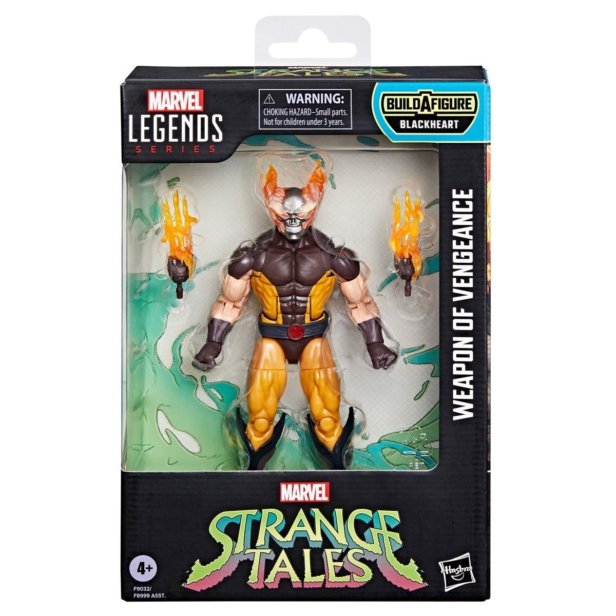 マーベルレジェンド ブラックハート ビルド ストレンジ・テイルズ ウェポン・オブ・ヴェンジェンス 6インチ アクションフィギュア 入荷写真