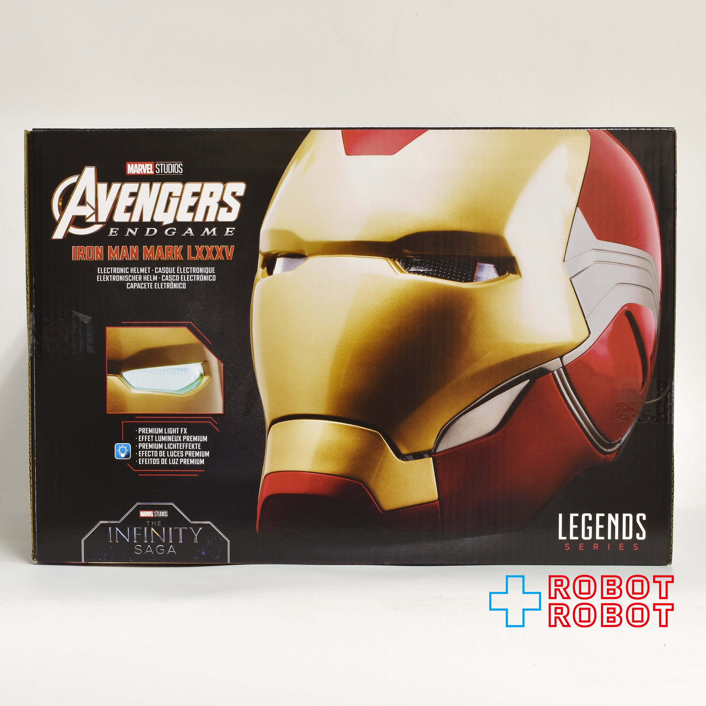 マーベルレジェンド アベンジャーズ エンドゲーム アイアンマン マーク85 1/1 スケール レプリカ ヘルメット 国内版 未開封 入荷写真
