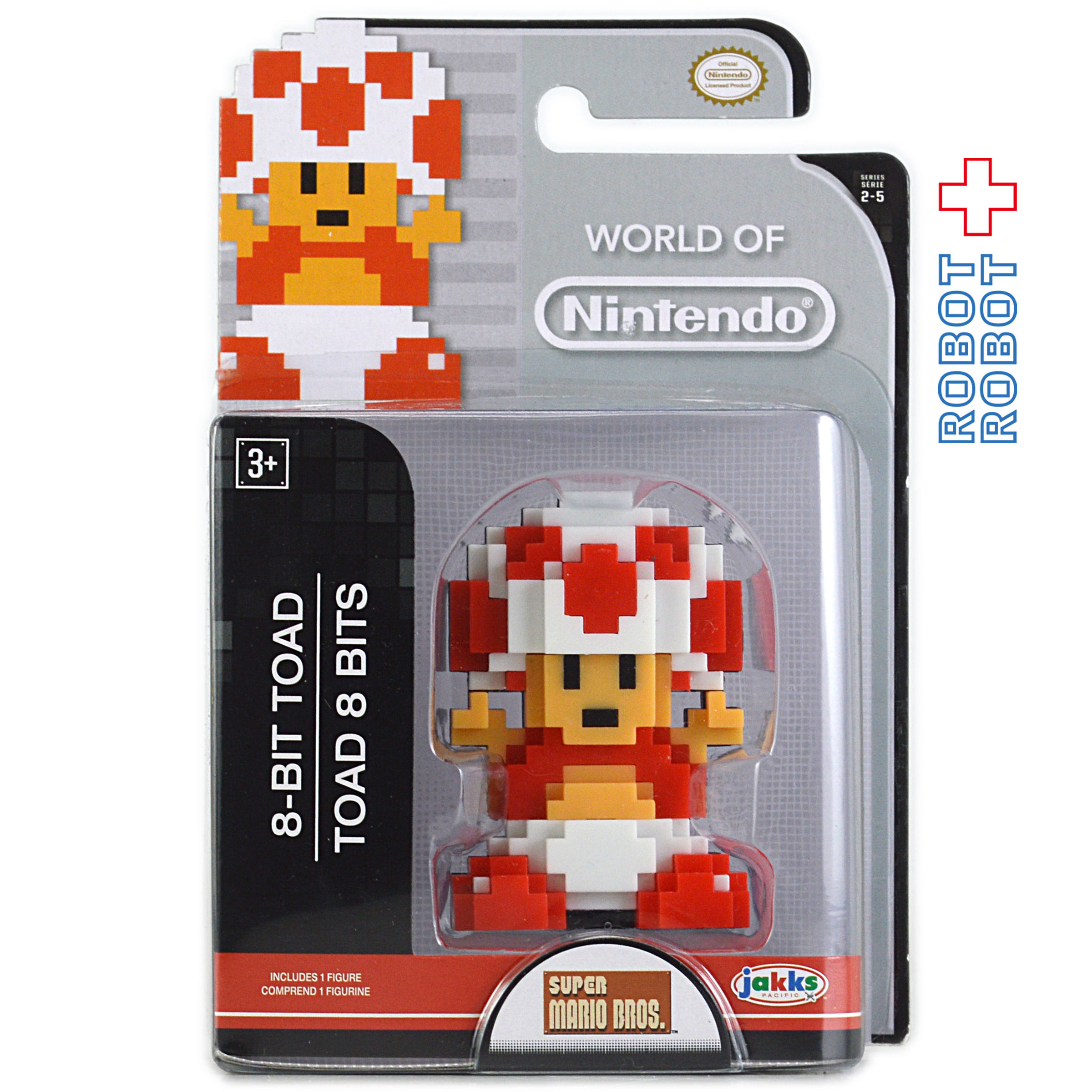 ワールドオブニンテンドー スーパーマリオブラザーズ 8ビット・キノピオ 2.5インチアクションフィギュア 入荷写真